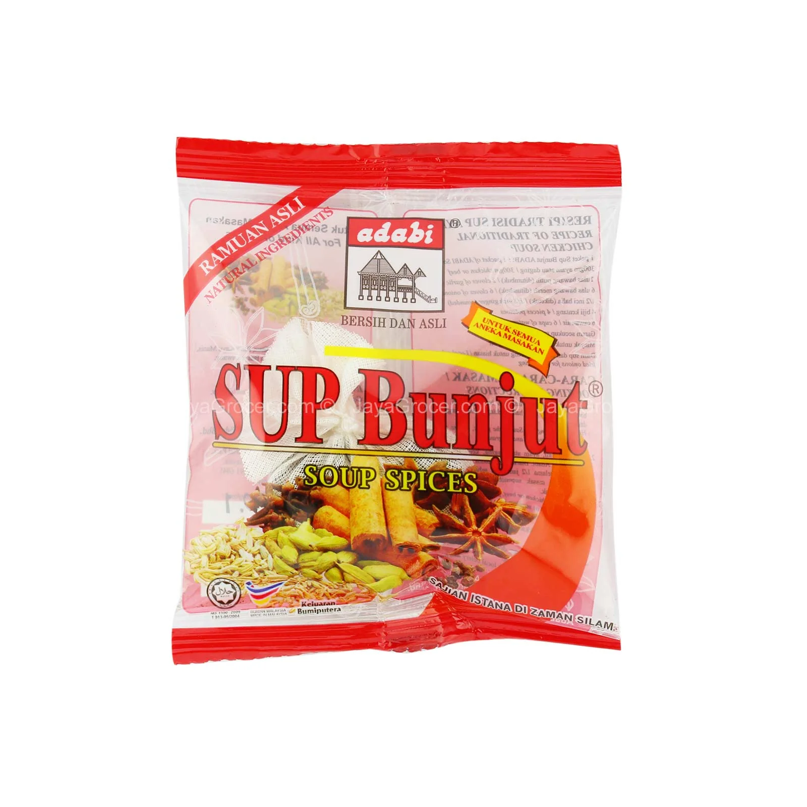 Adabi Sup Bunjut Soup Spices 8g - Image 2
