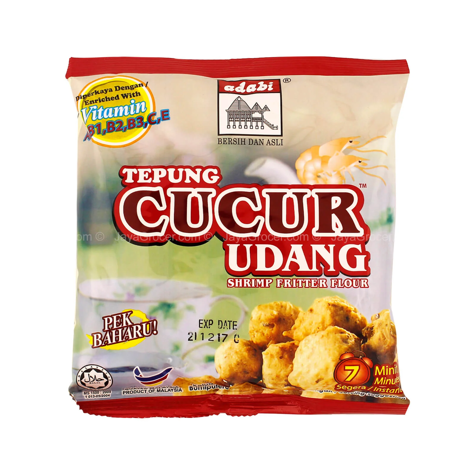 Adabi Tepung Cucur Udang (Prawn Fritter Flour Mix) 200g - Image 2