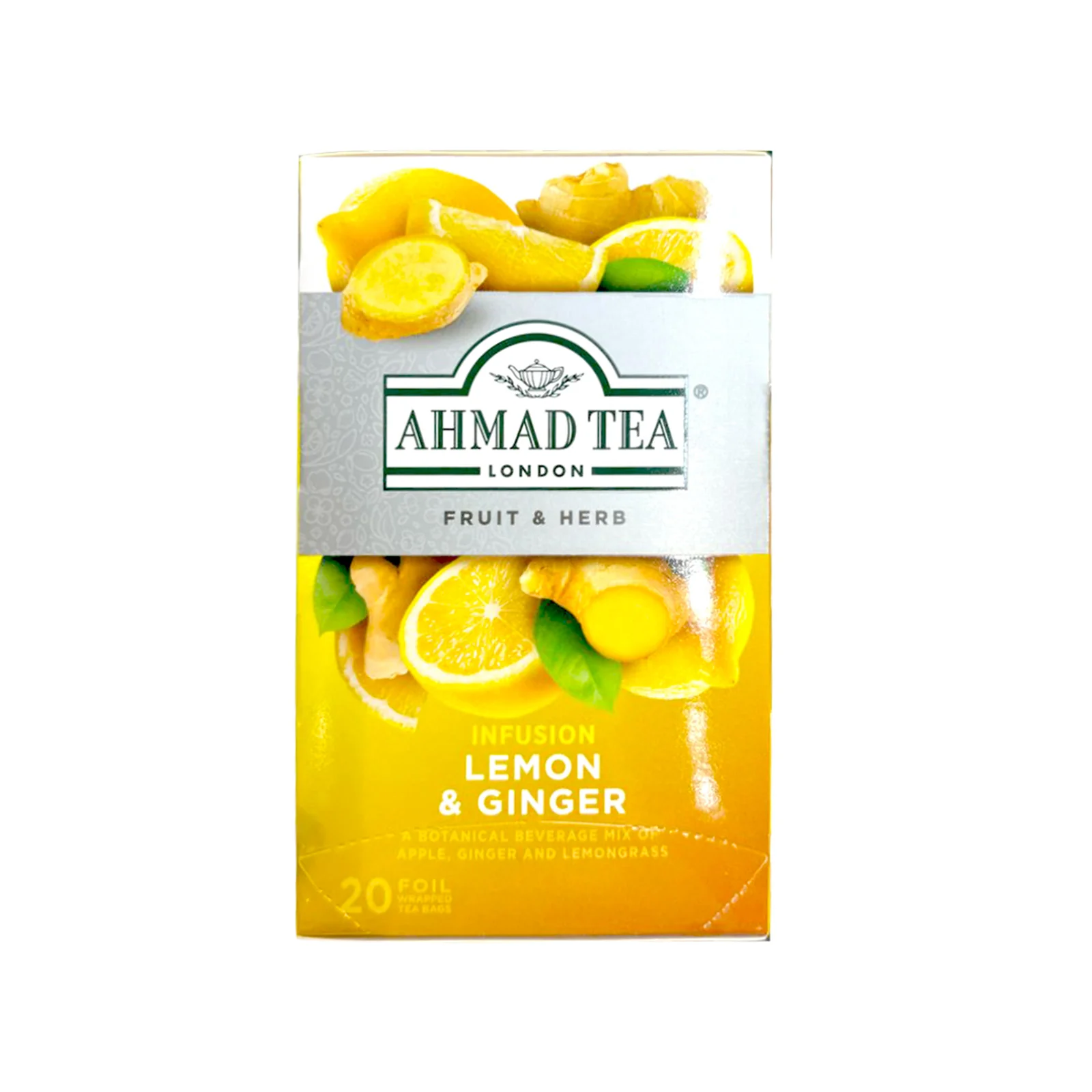 Ahmad Tea Lemon and Ginger 20pcs/pack - Image 2