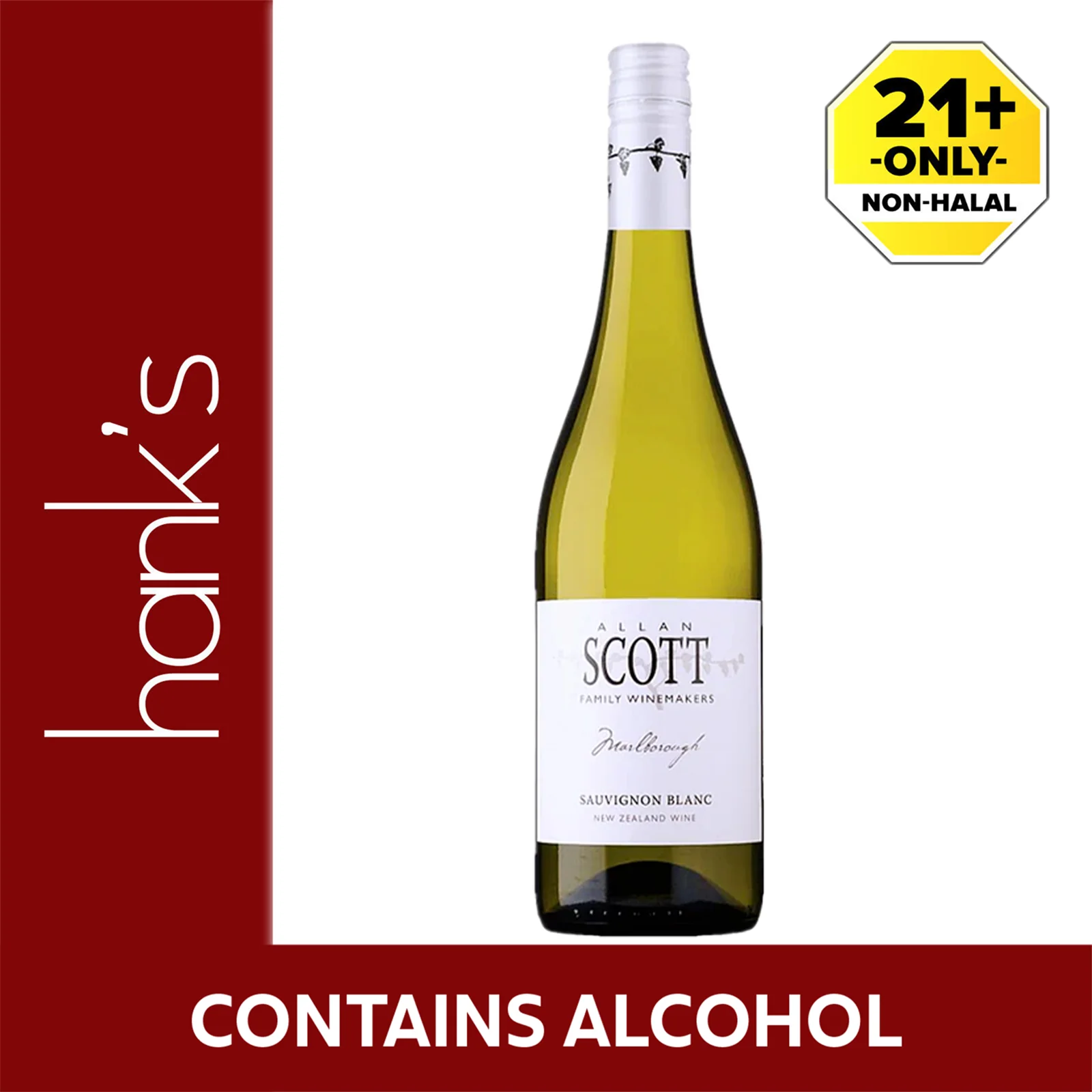 Allan Scott Sauvignon Blanc Wine 750ml - Image 2