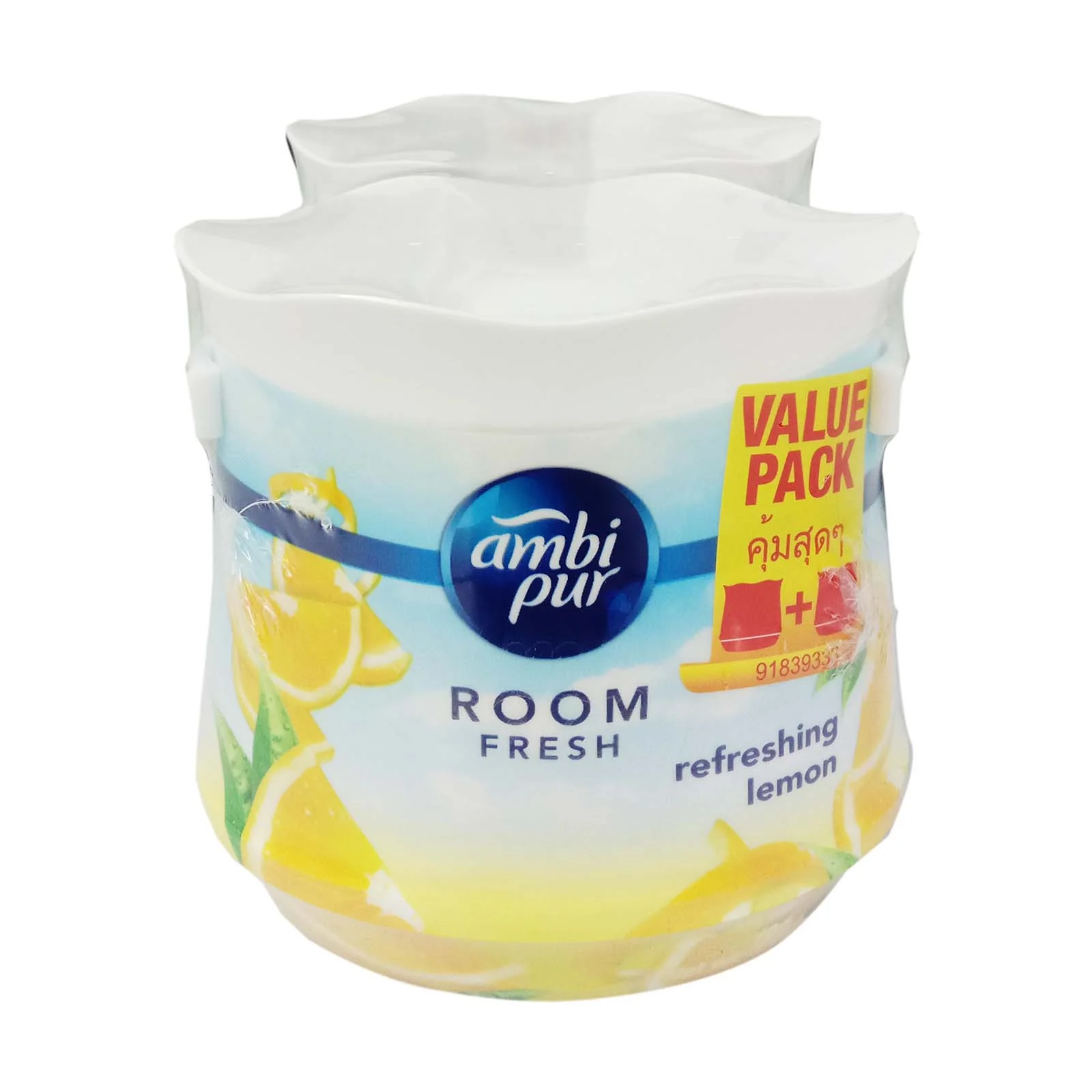 Ambi Pur Gel Refreshing Lemon Scent 180g x 2 - Image 2