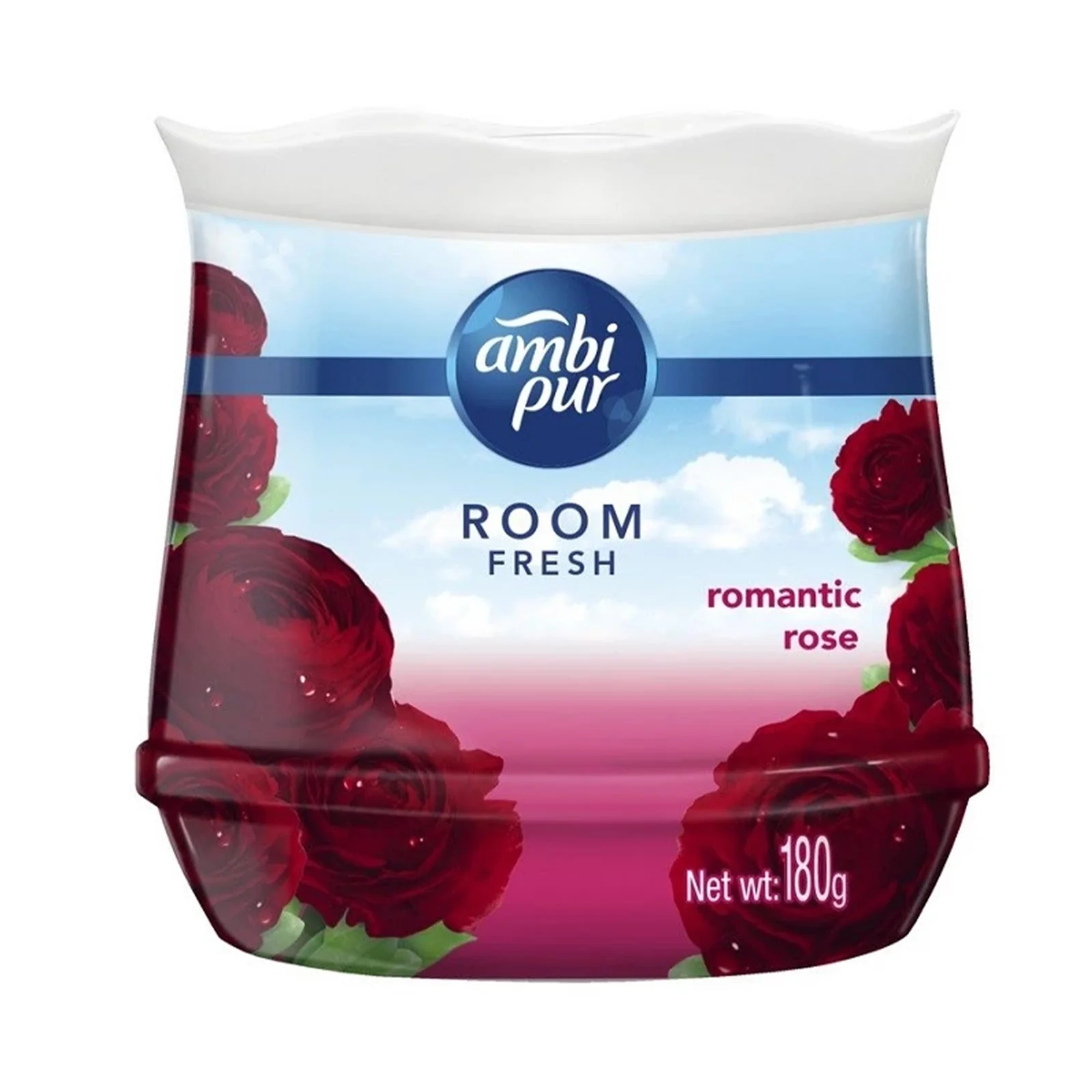 Ambi Pur Room Fresh Romantic Rose Air Refreshing Gel 180g - Image 2