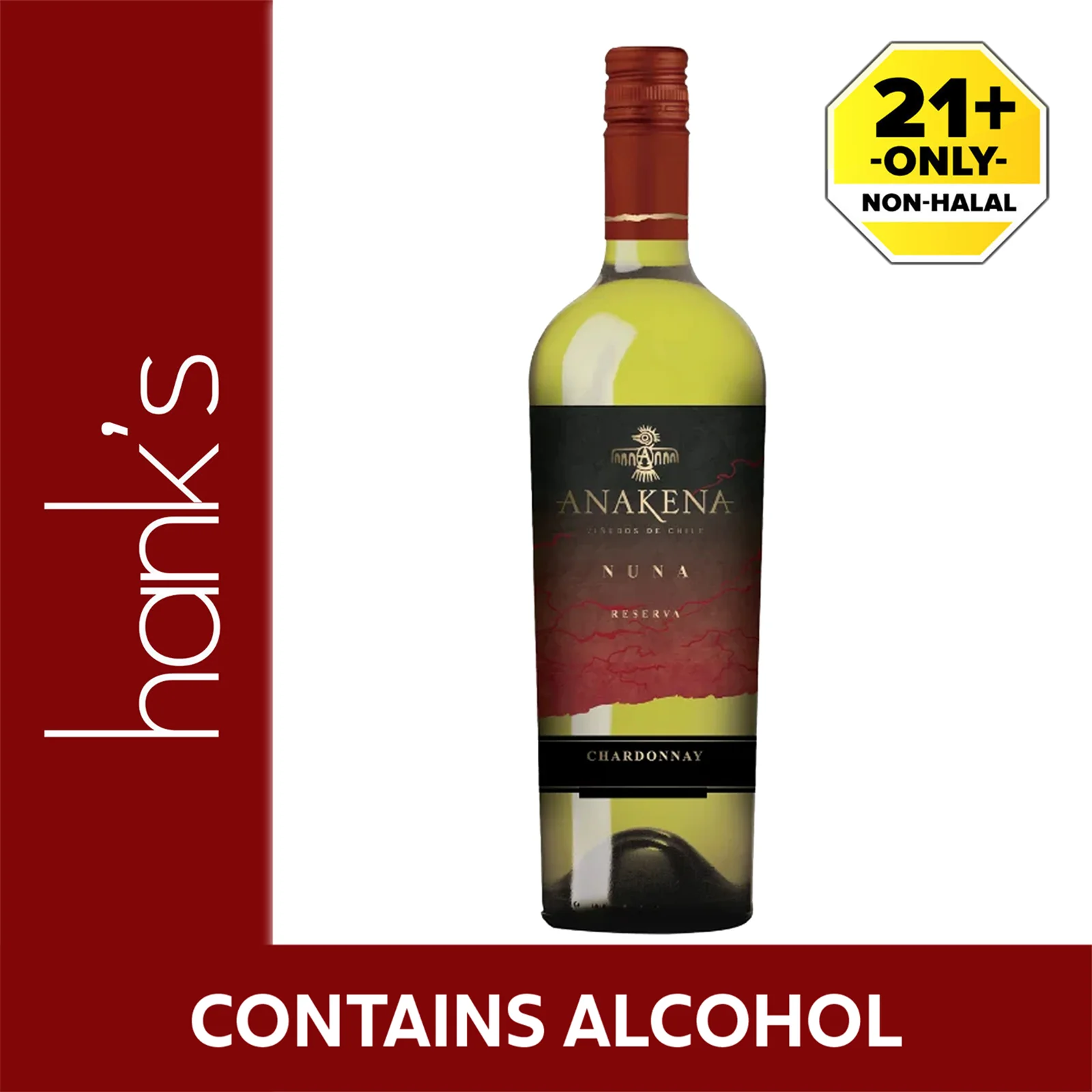 Anakena Chardonnay 750ml - Image 2