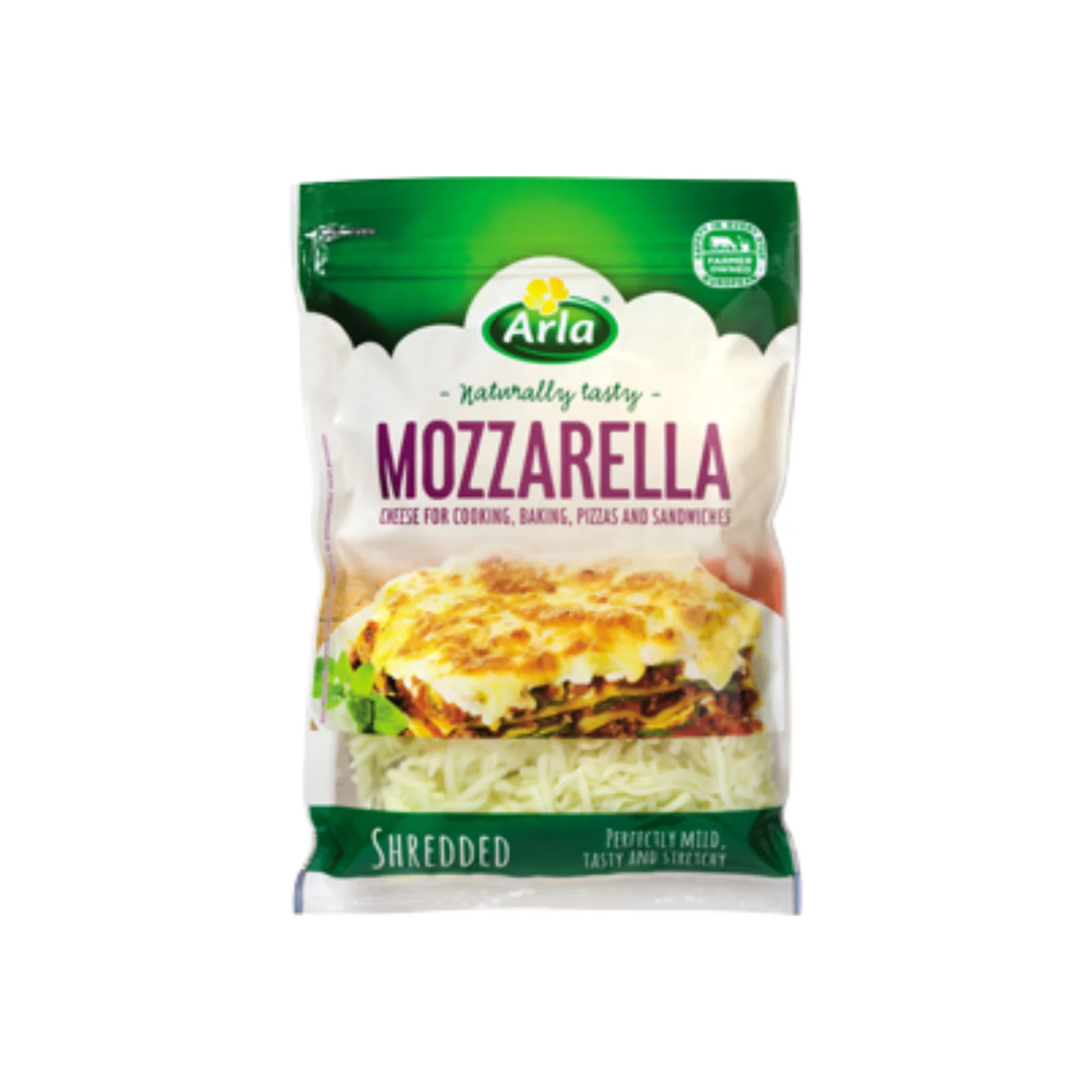 Arla Shredded Mozzarella Cheese 175g - Image 2