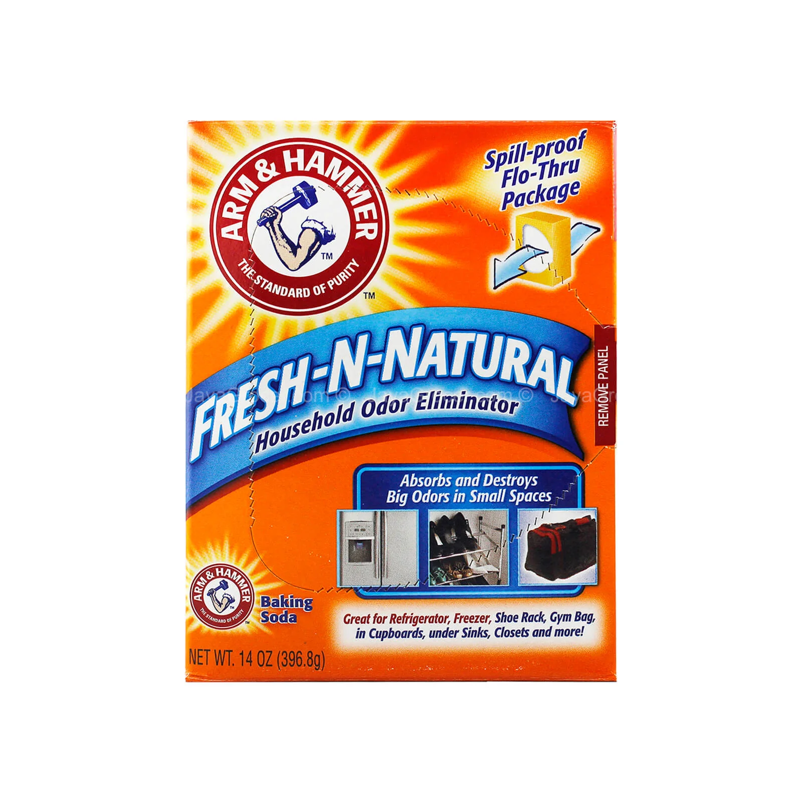 Arm and Hammer Fresh and Natural Baking Soda Household Odour Eliminator 340g - Image 2
