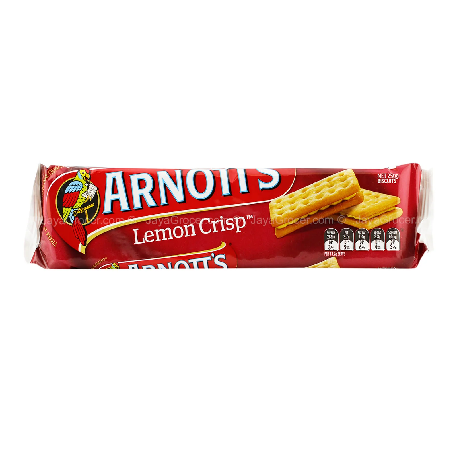Arnotts Lemon Crisp Biscuit 250g - Image 2