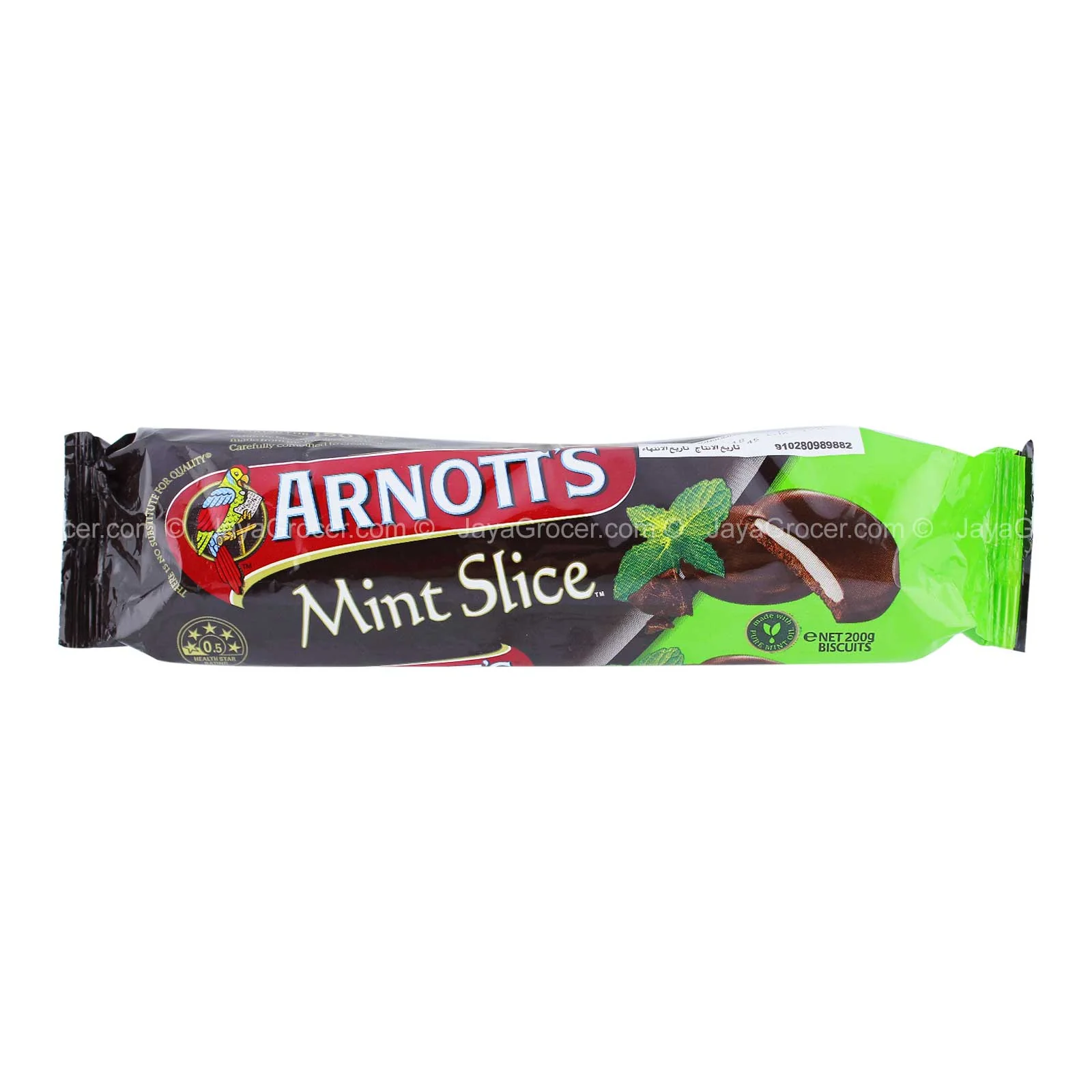 Arnotts Mint Slice Biscuits 200g - Image 2