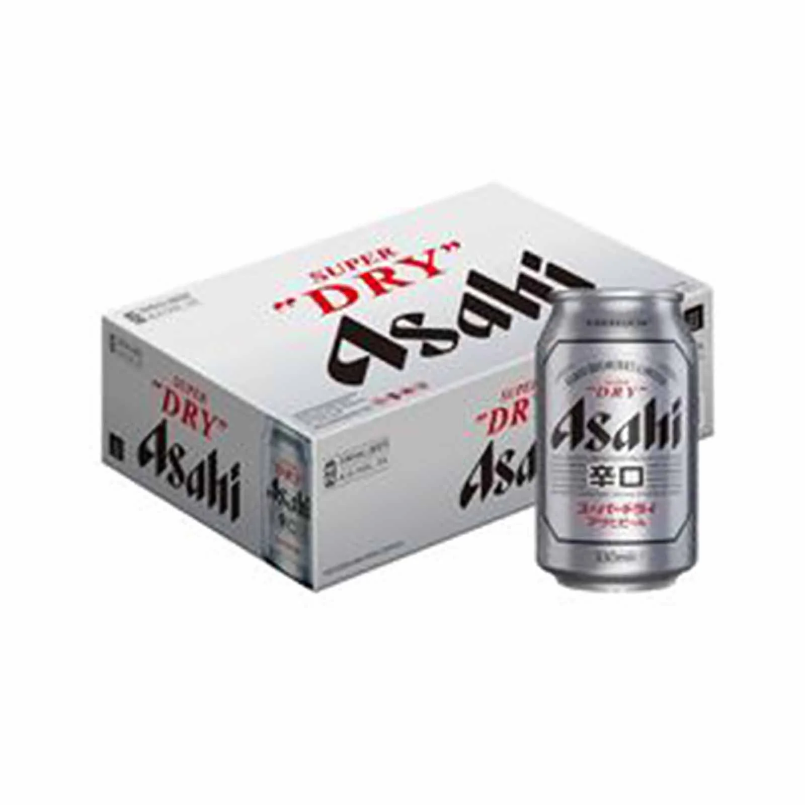 Asahi Super Dry Beer Can 350ml - Image 2