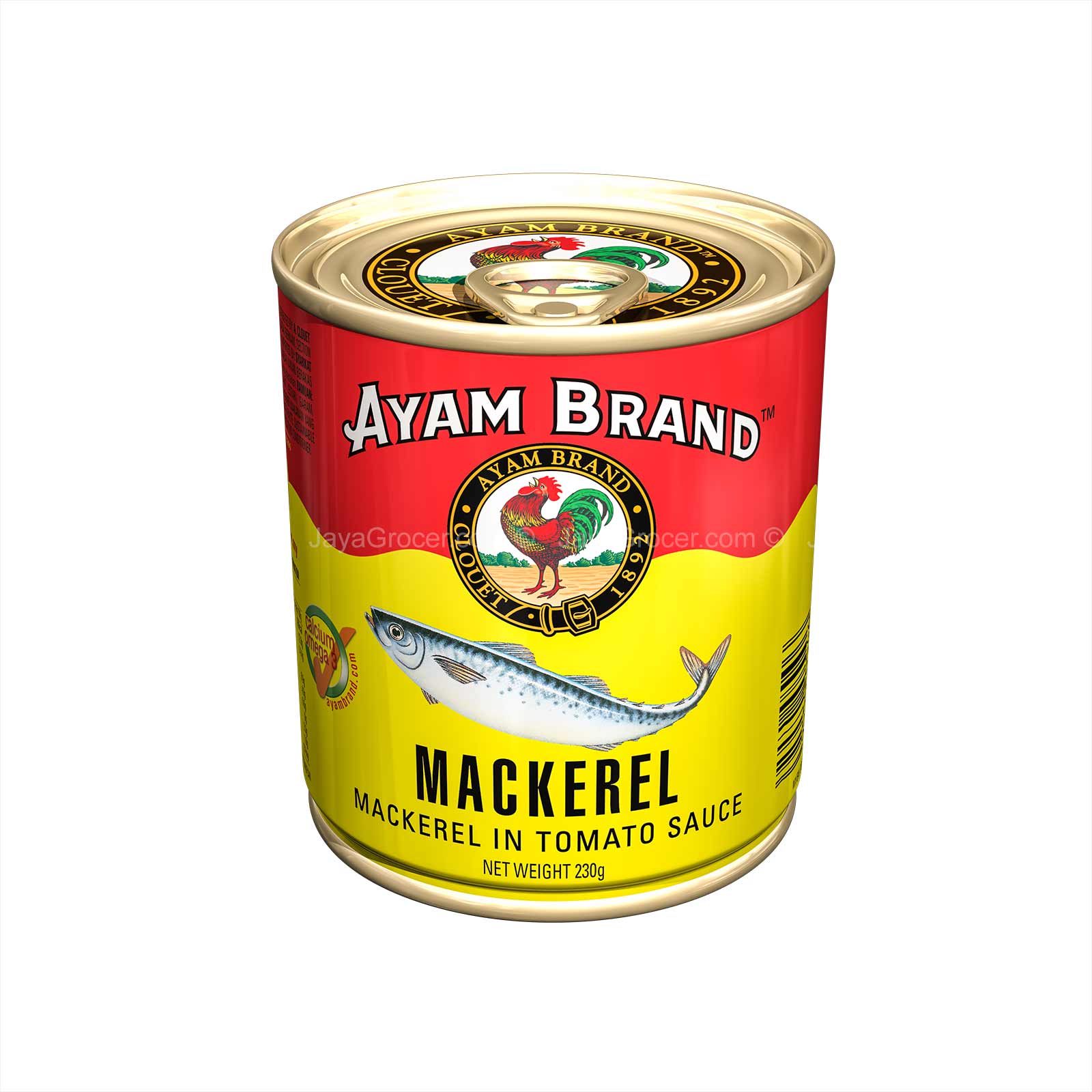 Ayam Brand Mackerel in Tomato Sauce 230g - Image 2