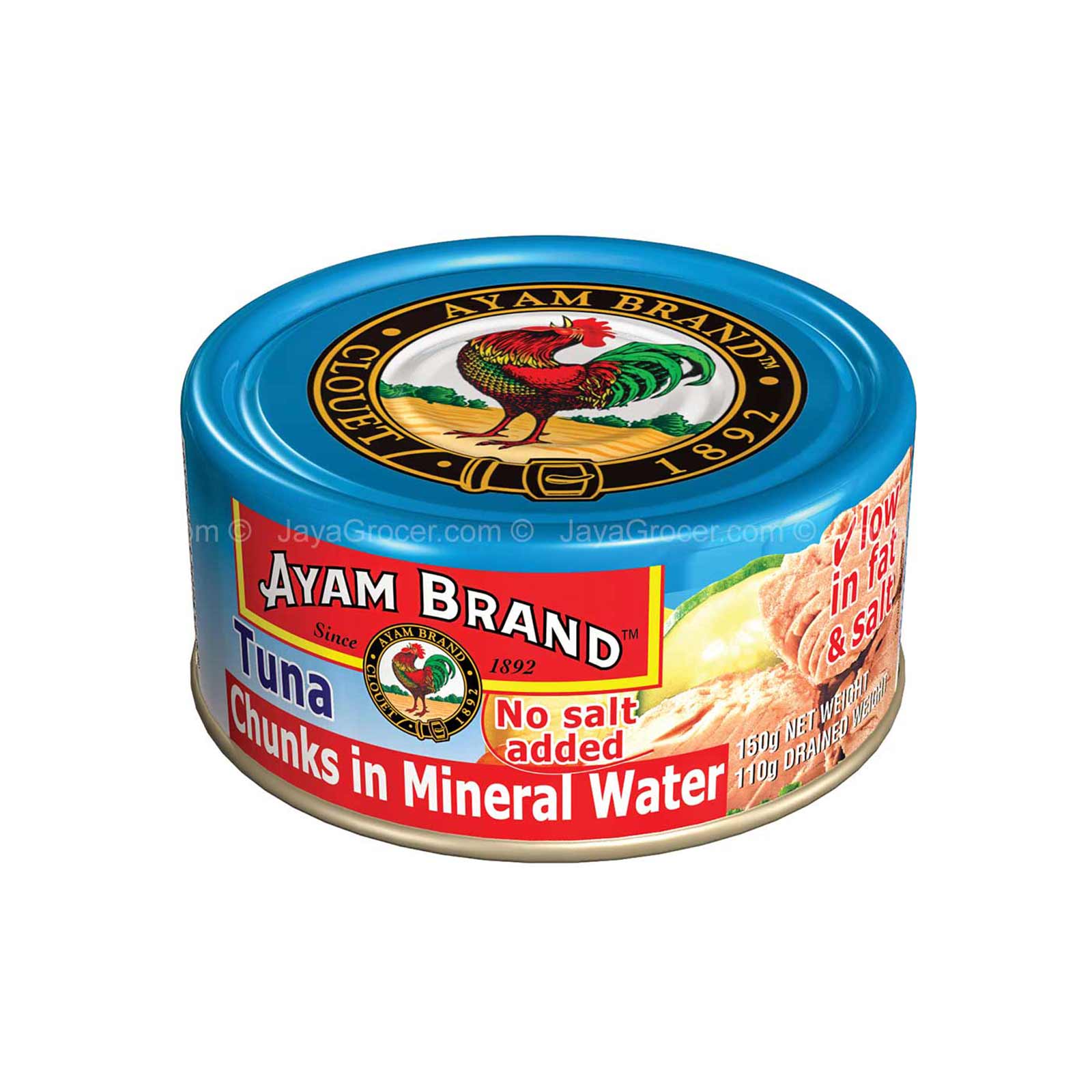 Ayam Brand Tuna Chunks Mineral Water (Light) 150g - Image 2