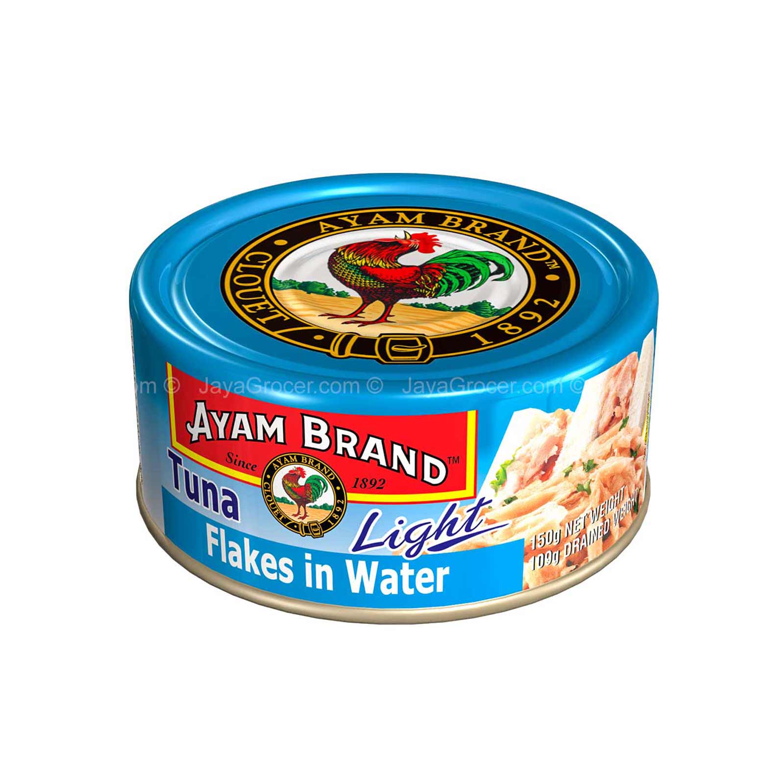 Ayam Brand Tuna Flakes in Water (Light) 150g - Image 2