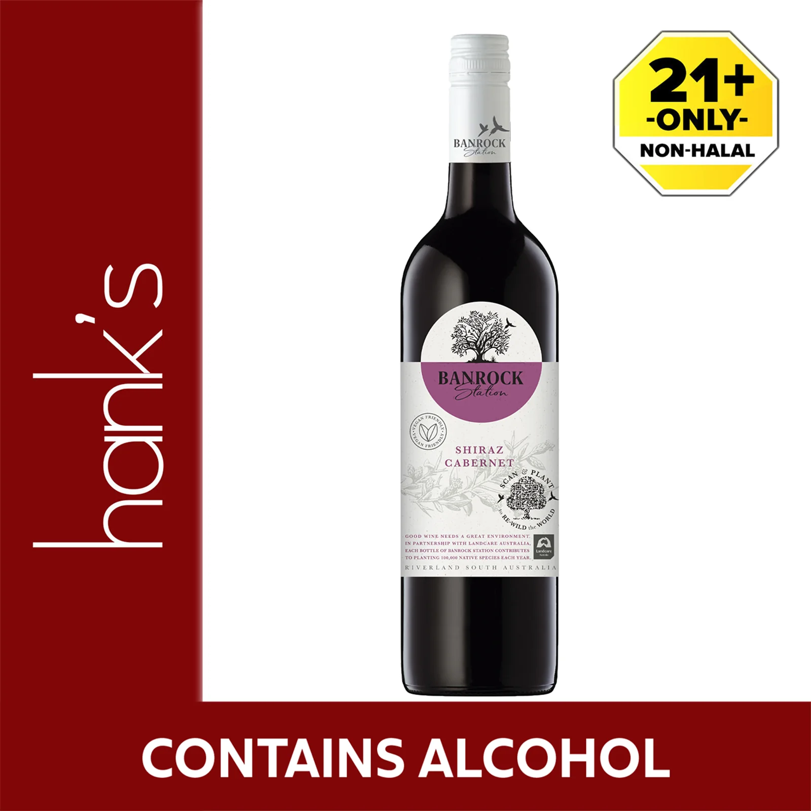 Banrock Station Shiraz Cabernet 750ml - Image 2