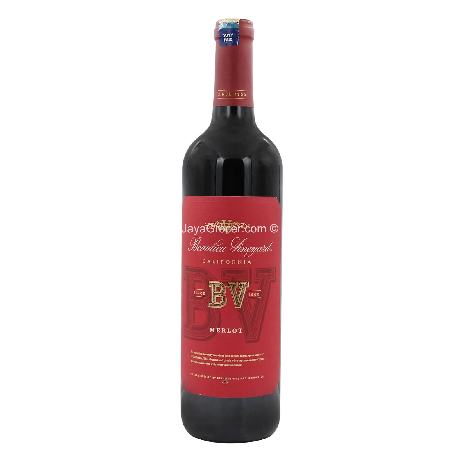 Beaulieu Vineyard Califor Merlot 750ml