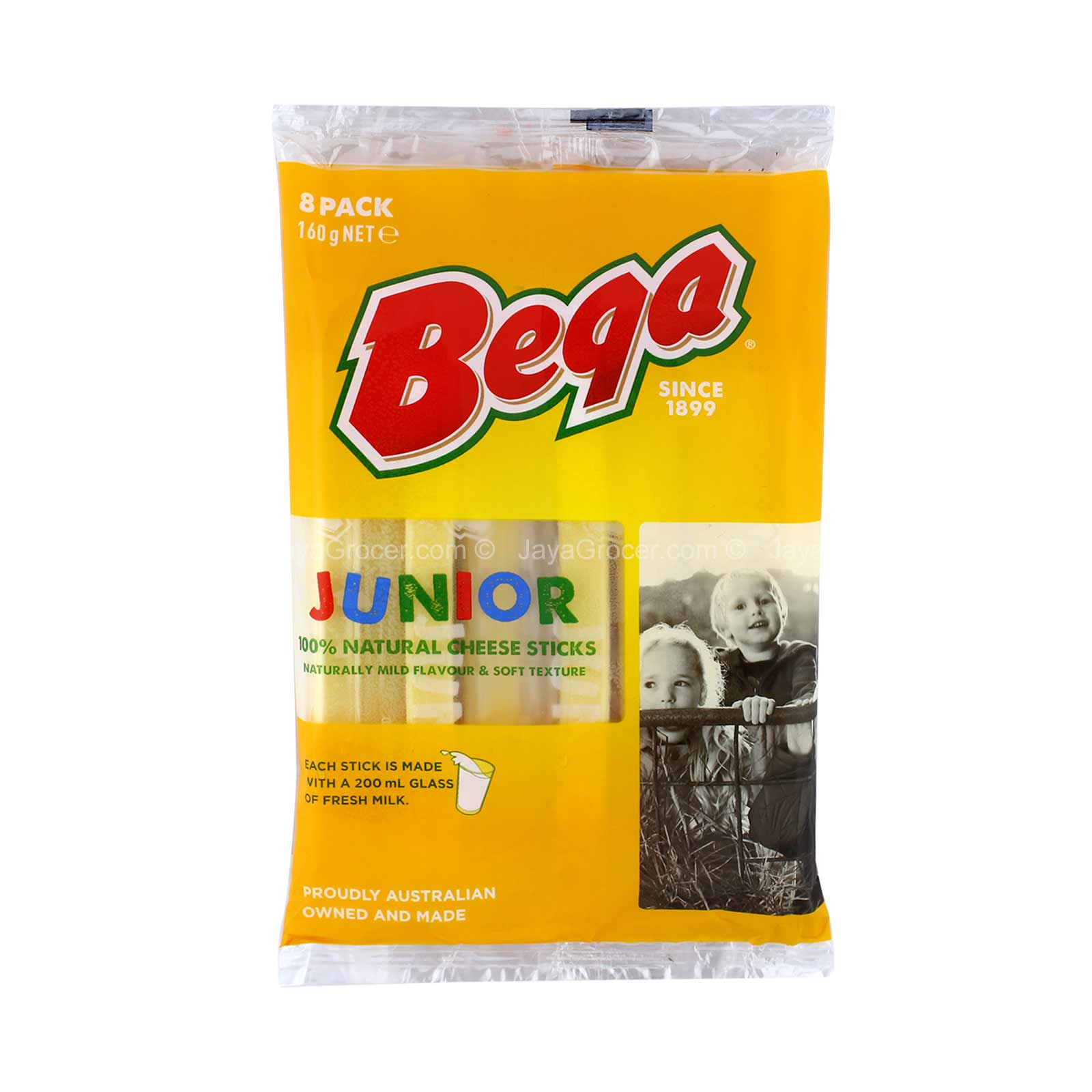Bega Junior Natural Cheese Sticks 160g - Image 2