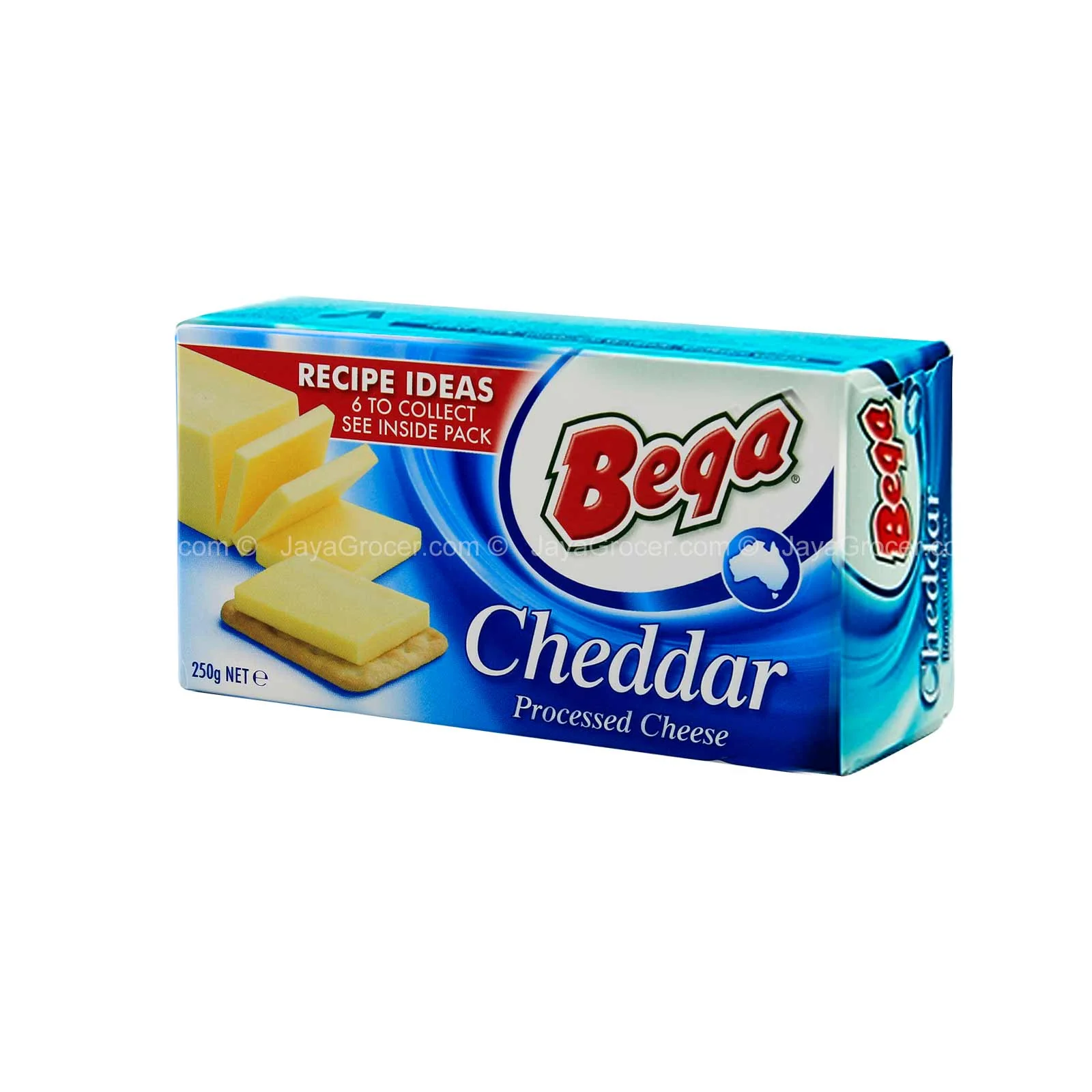 Bega Processed Cheddar Cheese Block 250g - Image 2