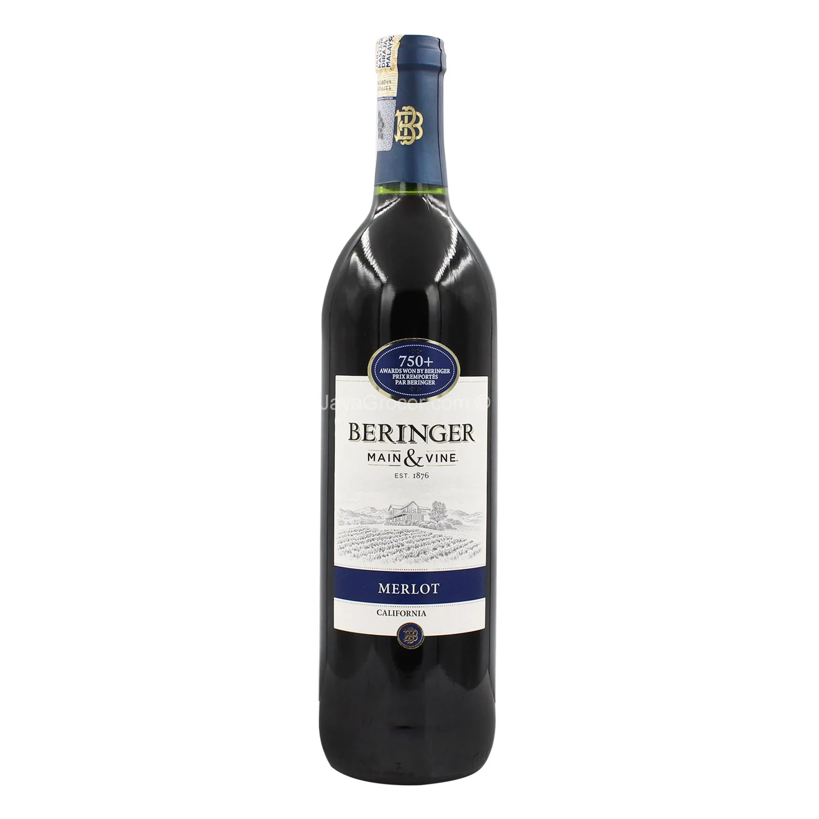 BERINGER CLASSIC MERLOT 750ML *1