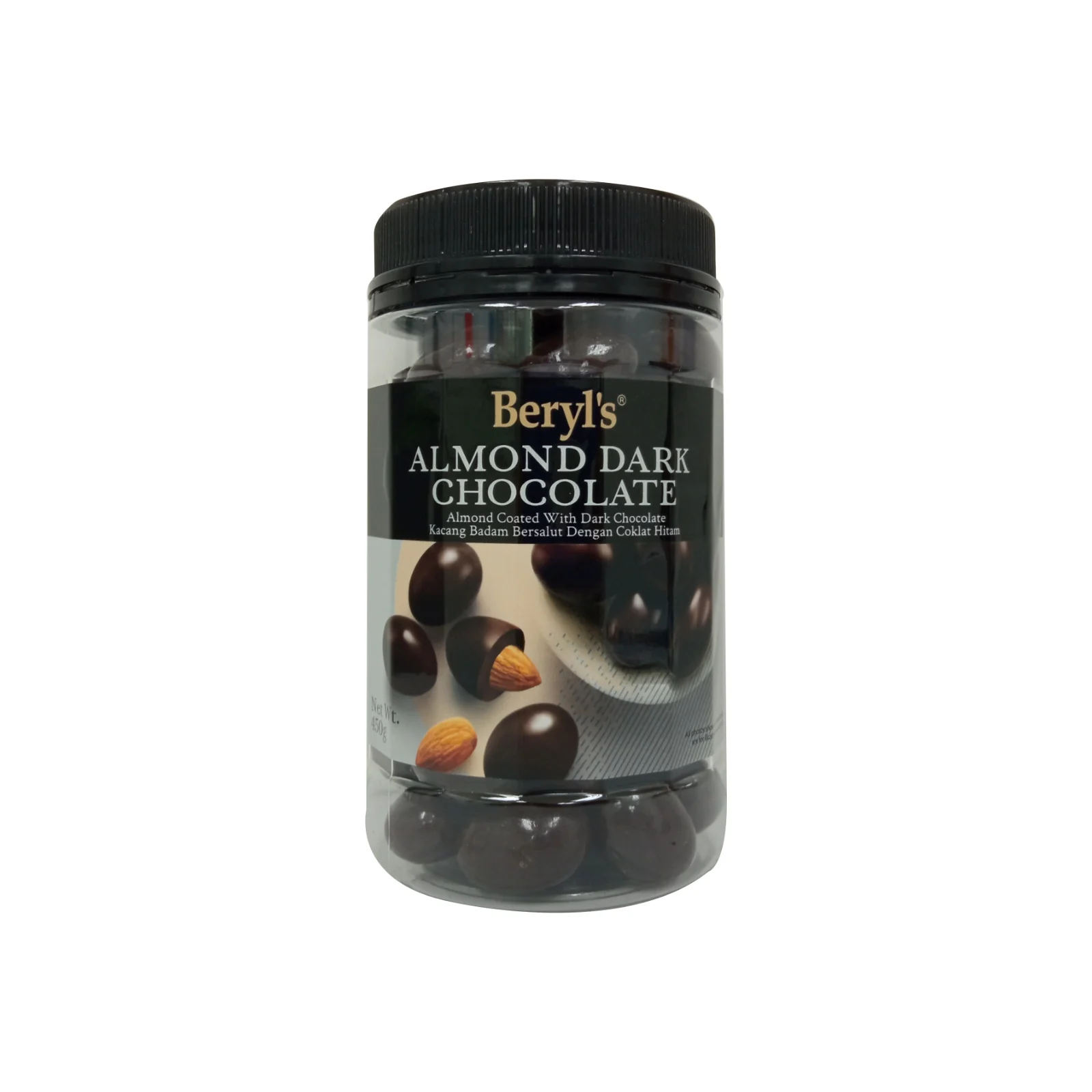 Beryls Almond Coated with Dark Chocolate 330g - Image 2