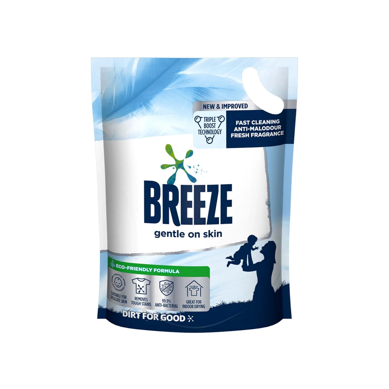 Breeze Liquid Gentle On Skin Refill 1.5kg - Image 2