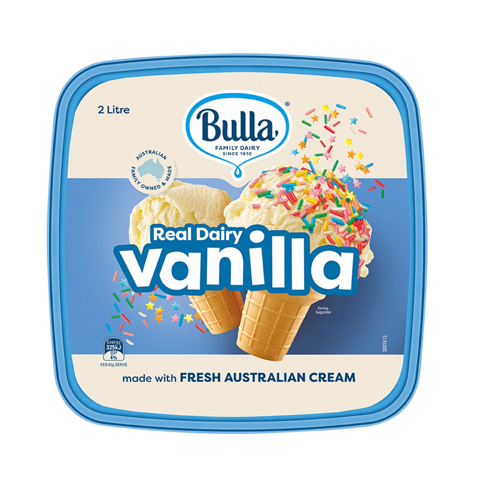 Bulla Reduced Fat Vanilla Ice Cream 2L - Image 2