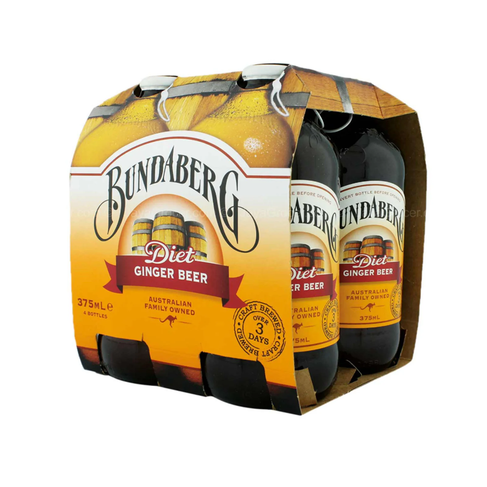 Bundaberg Diet Ginger Beer 375ml - Image 2