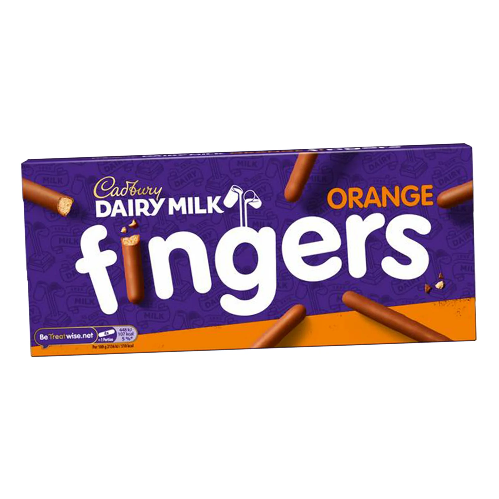 Cadbury Dairy Milk Orange Fingers 114g - Image 2