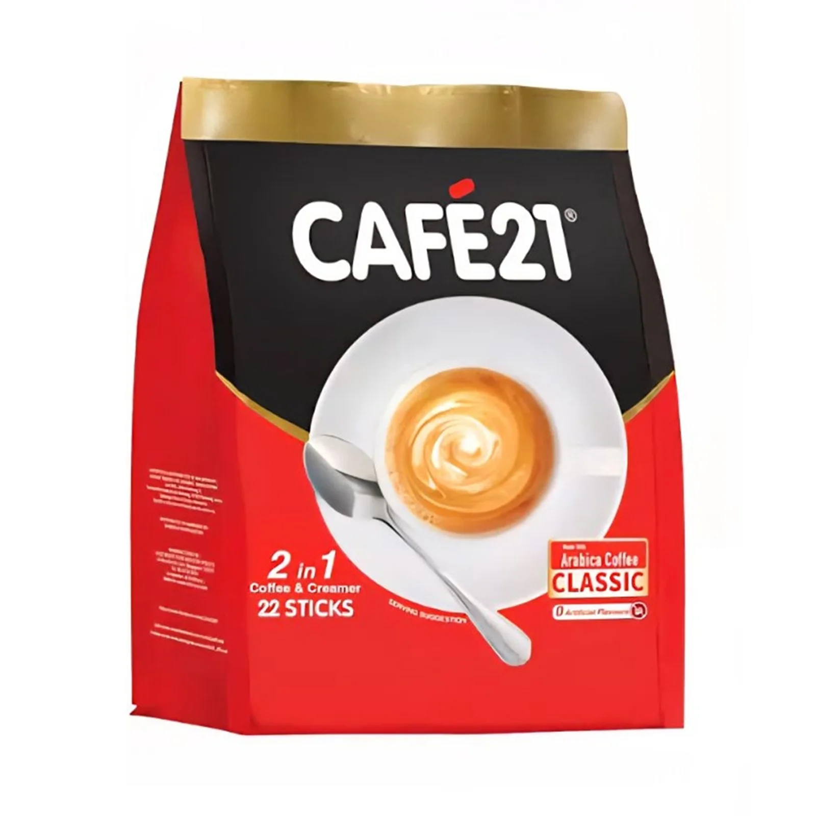 CAFE 21 Unsweetened White Coffee 12g x 22 - Image 2