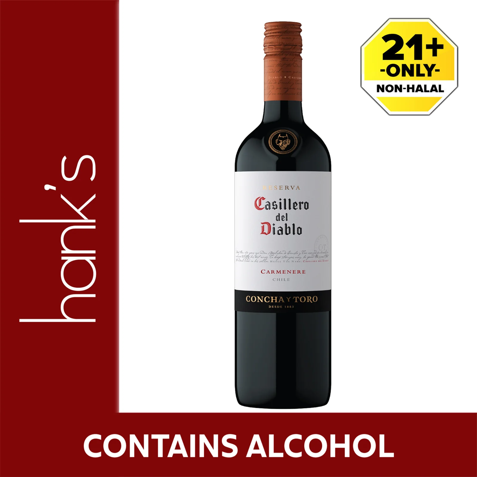 Casillero Del Diablo Reserva Camenere 750ml - Image 2