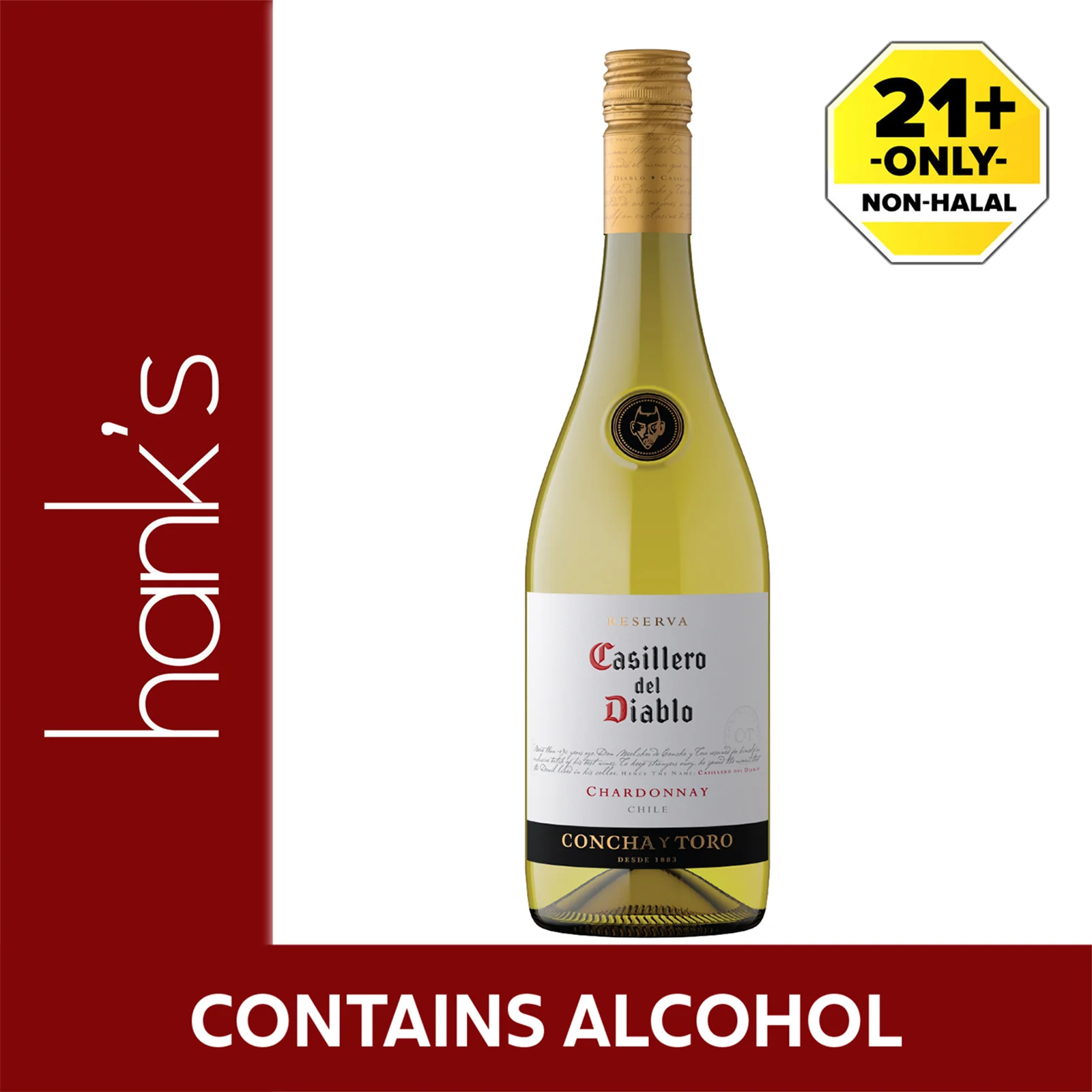 Casillero Del Diablo Reserva Chardonnay 750ml - Image 2