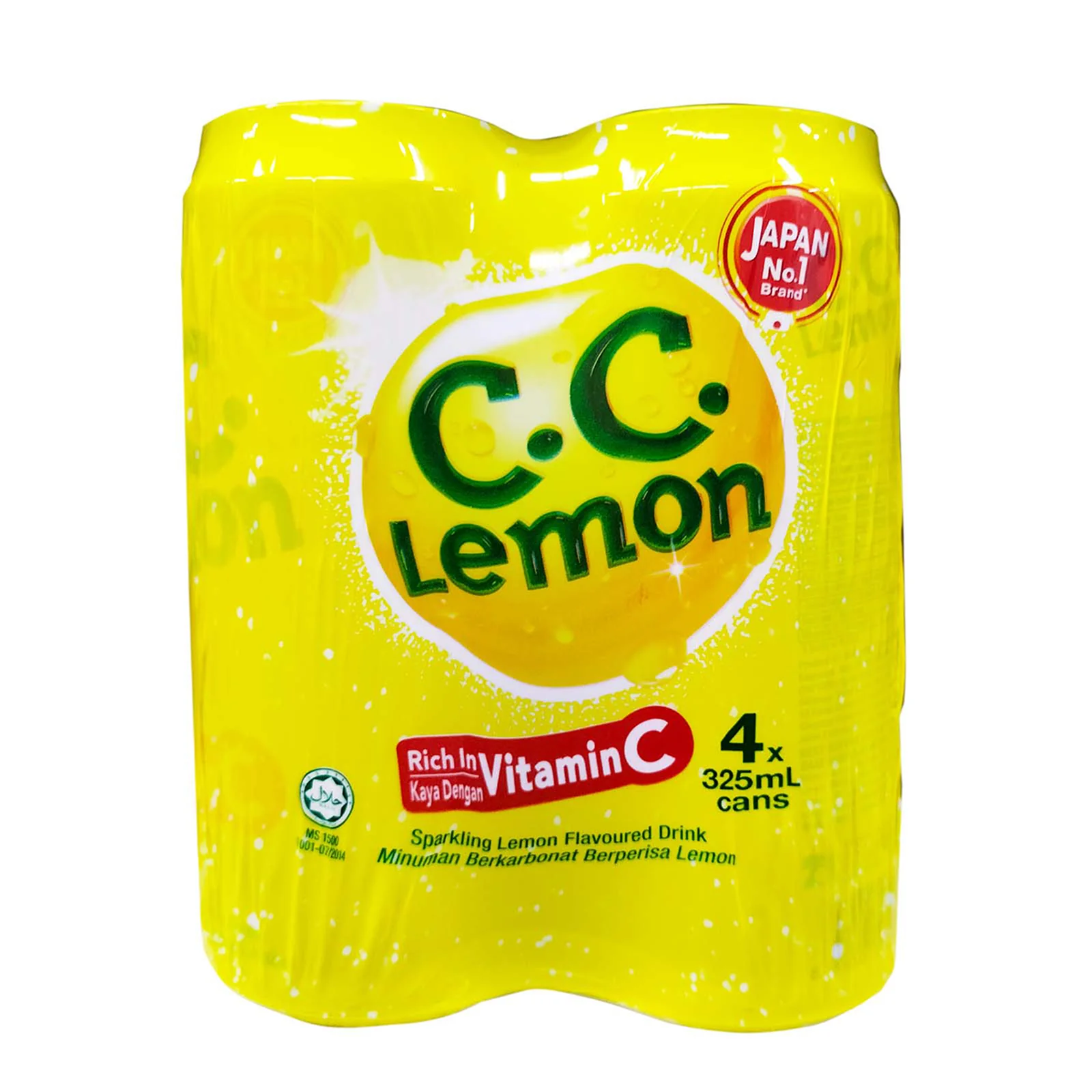 CC Lemon Drink (Can) 325ml - Image 3