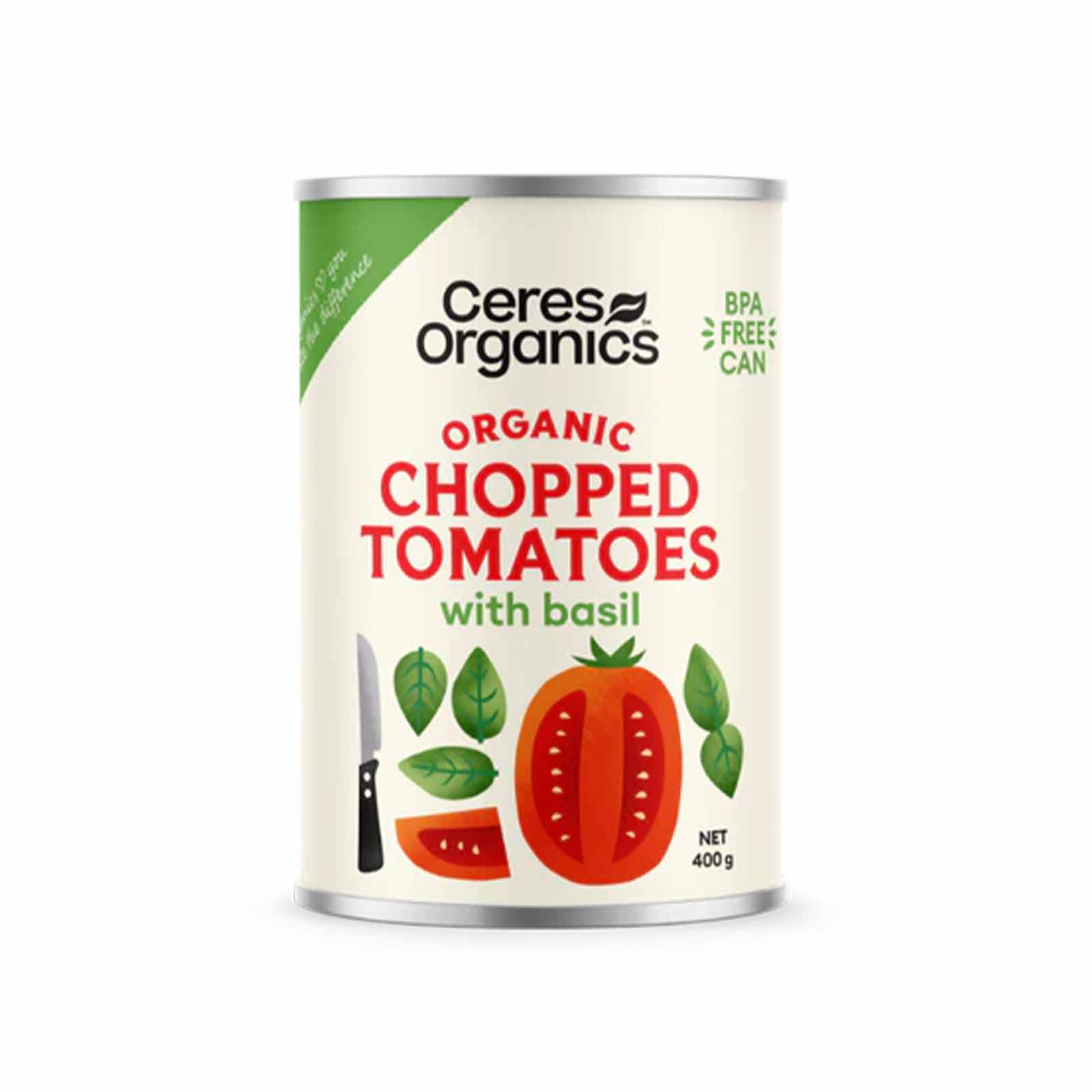 Ceres Organic Chopped Tomatoes 400g - Image 2