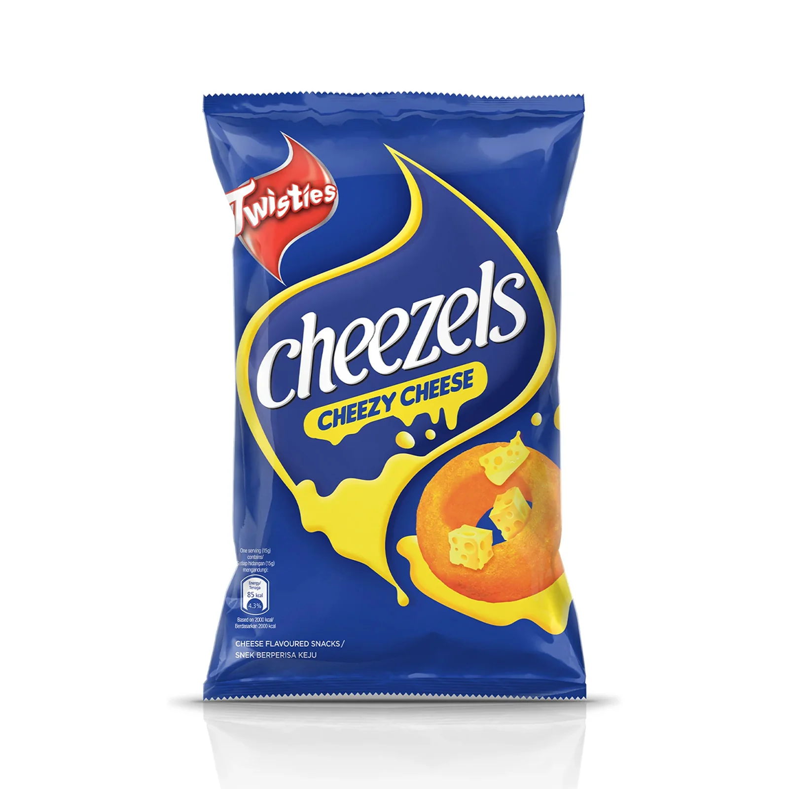 Cheezels Original Cheese Flavoured Snack 140g - Image 2