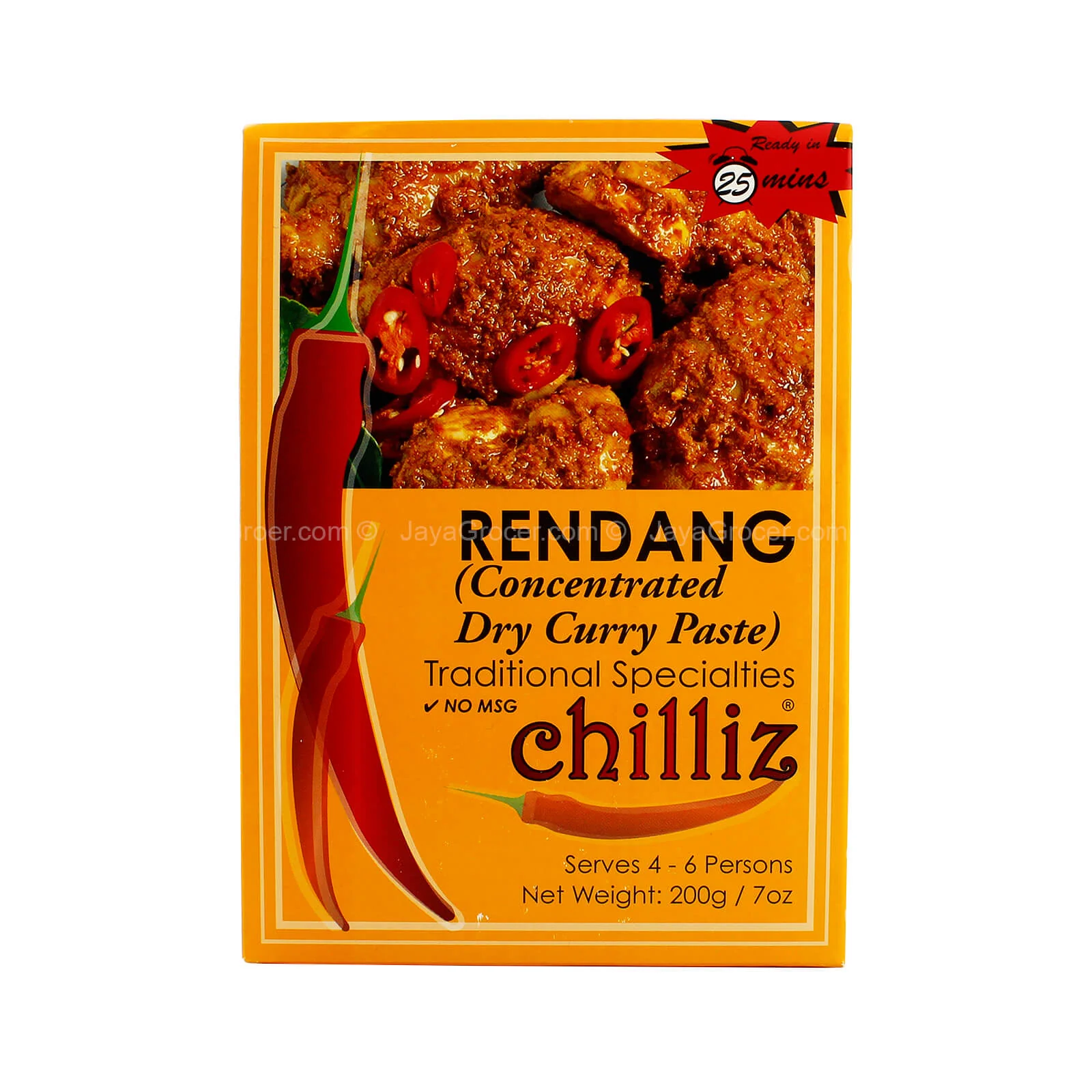 Chilliz Rendang Paste 200g - Image 2