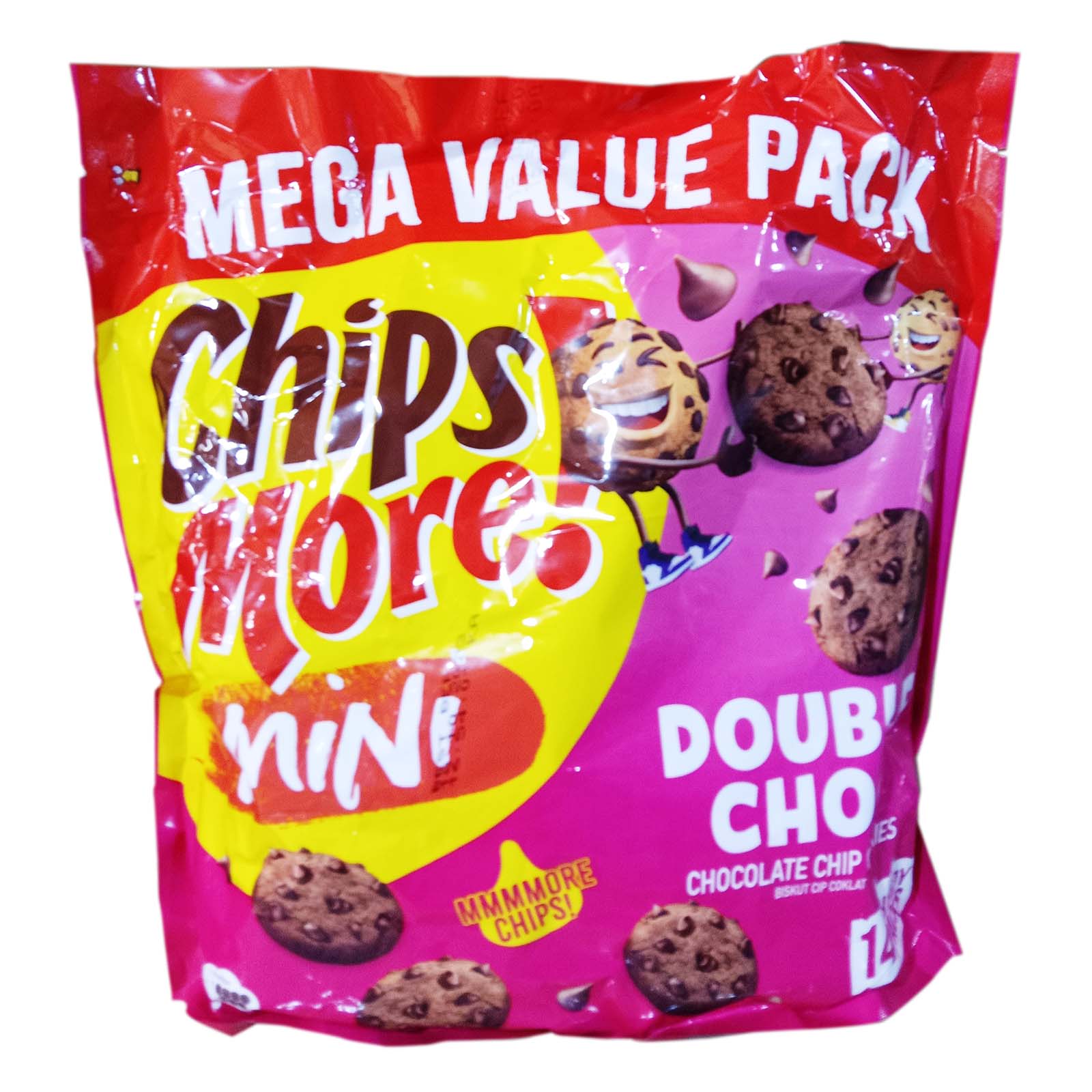 Chipsmore Mini Chips More Double Chocolate Mega Value Pack 60g - Image 2