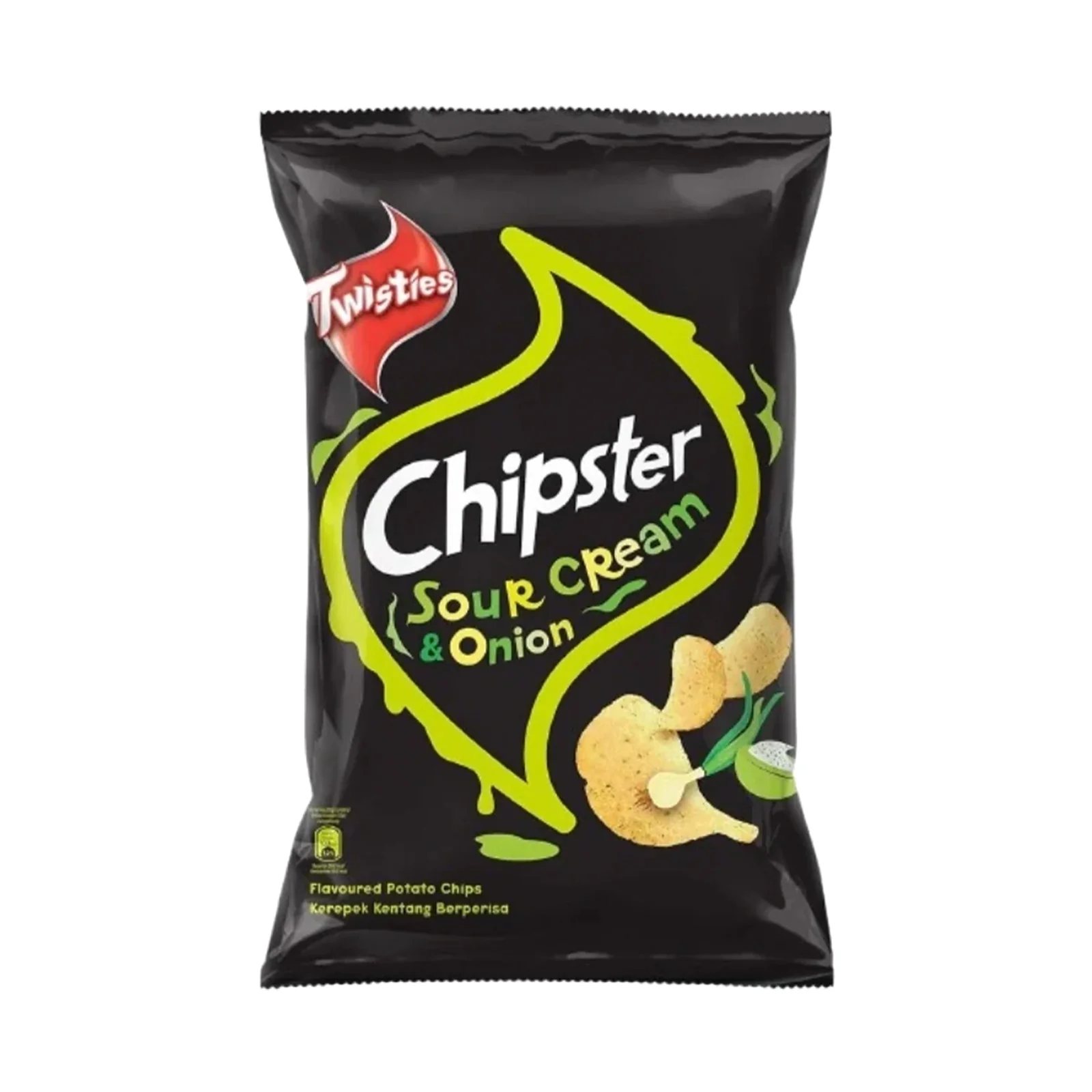 Twist Chipster Sour Cream and Onion Flavour 130g - Image 2