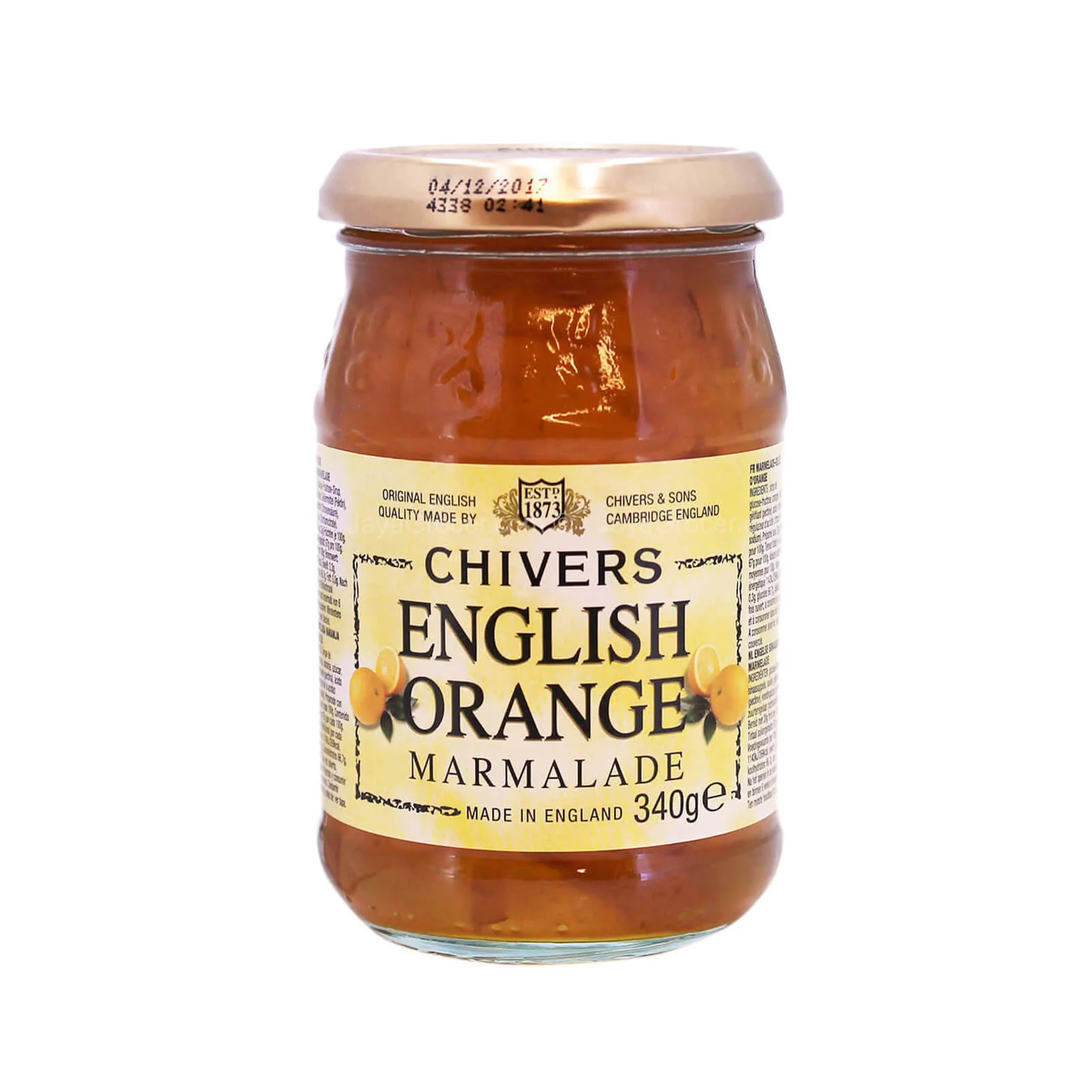 Chivers English Orange Marmalade 340g - Image 2