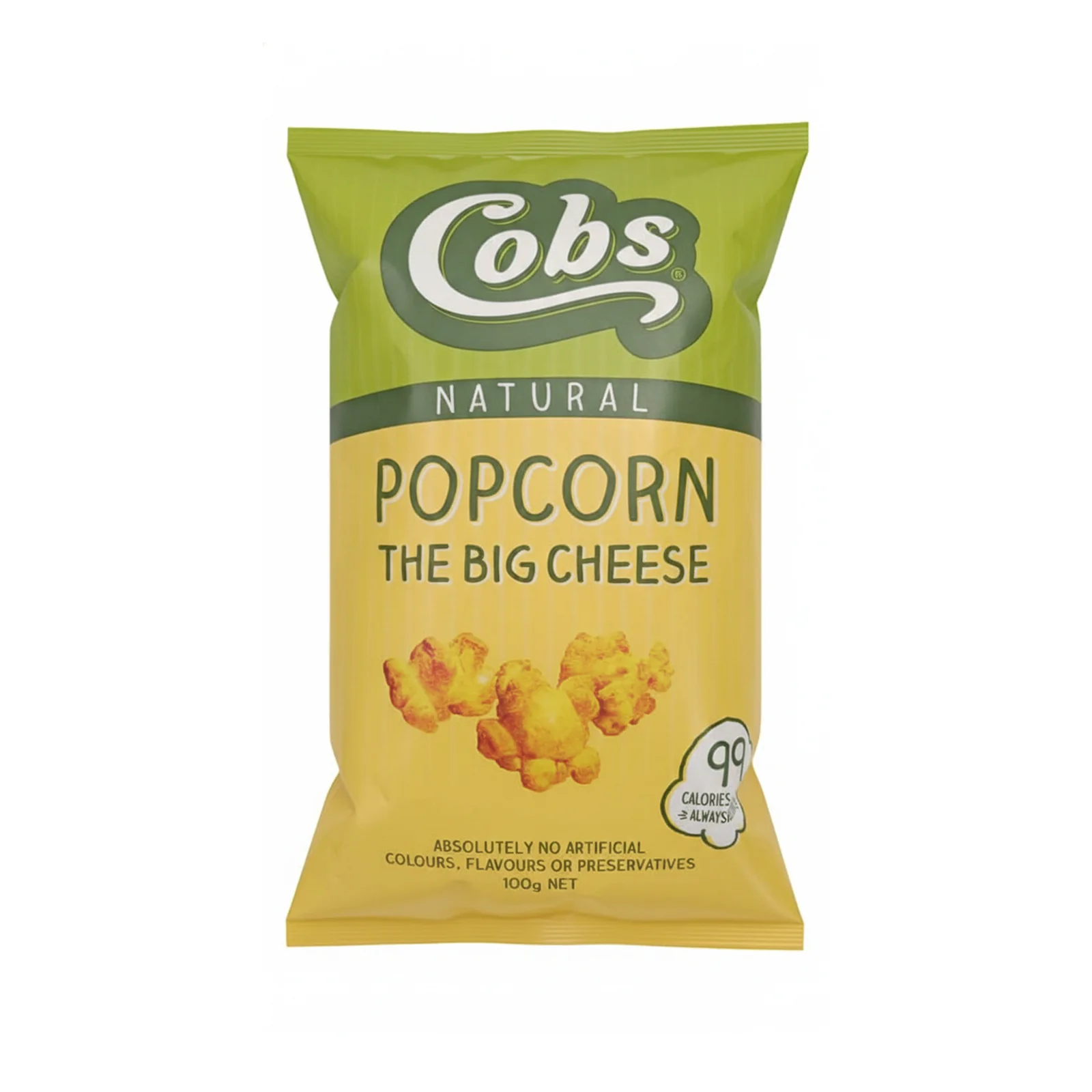 Cobs Natural Popcorn Cheddar Cheese 100g - Image 2