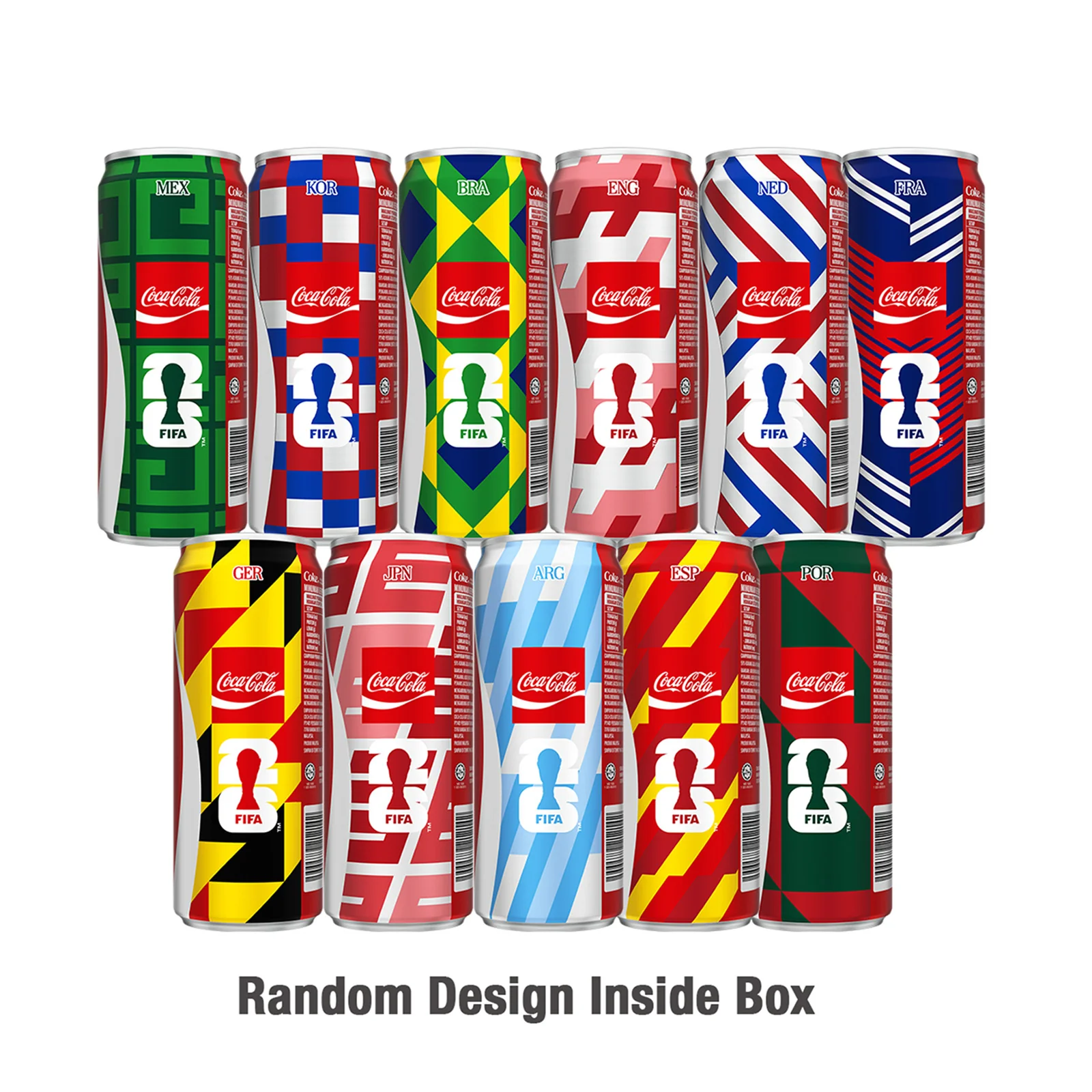 COKE RASA ASLI 320ml FIFA 6s Collection Pack - Image 2