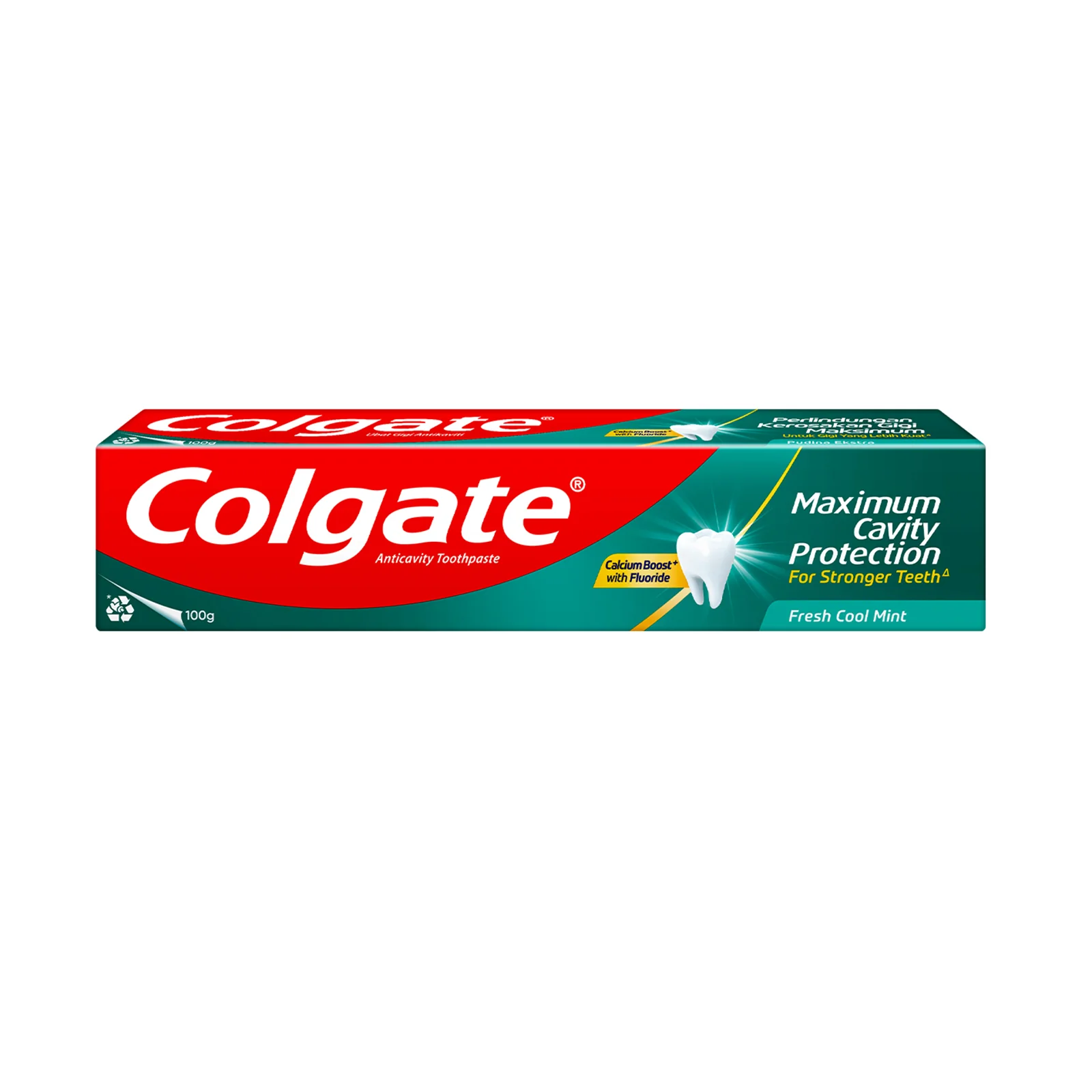 Colgate Maximum Cavity Protection Extra Cool Mint Toothpaste 100g - Image 2