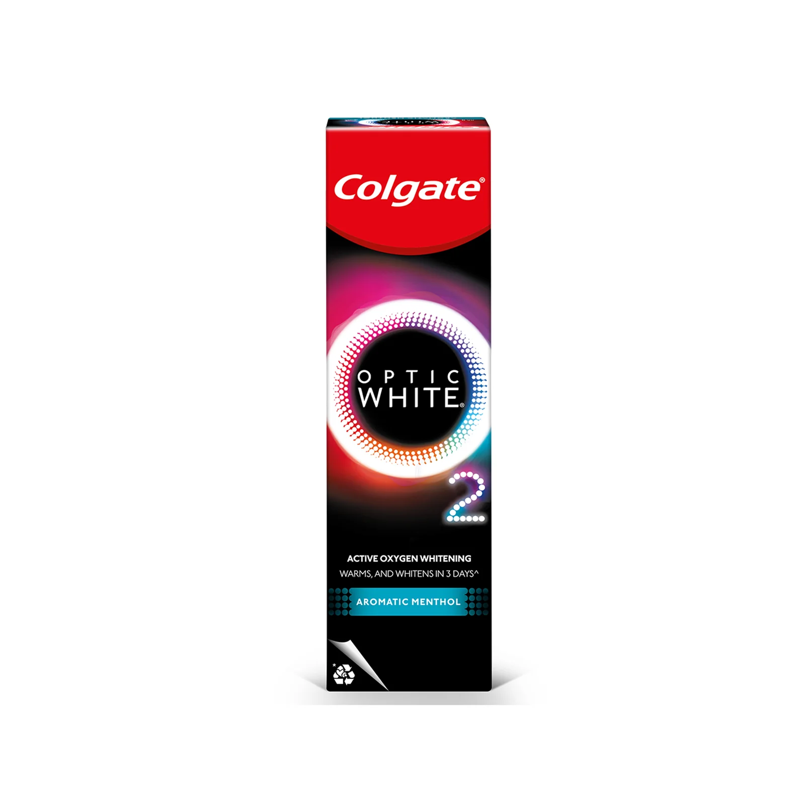 Colgate Optic White O2 Aromatic Menthol Toothpaste 1pack - Image 2