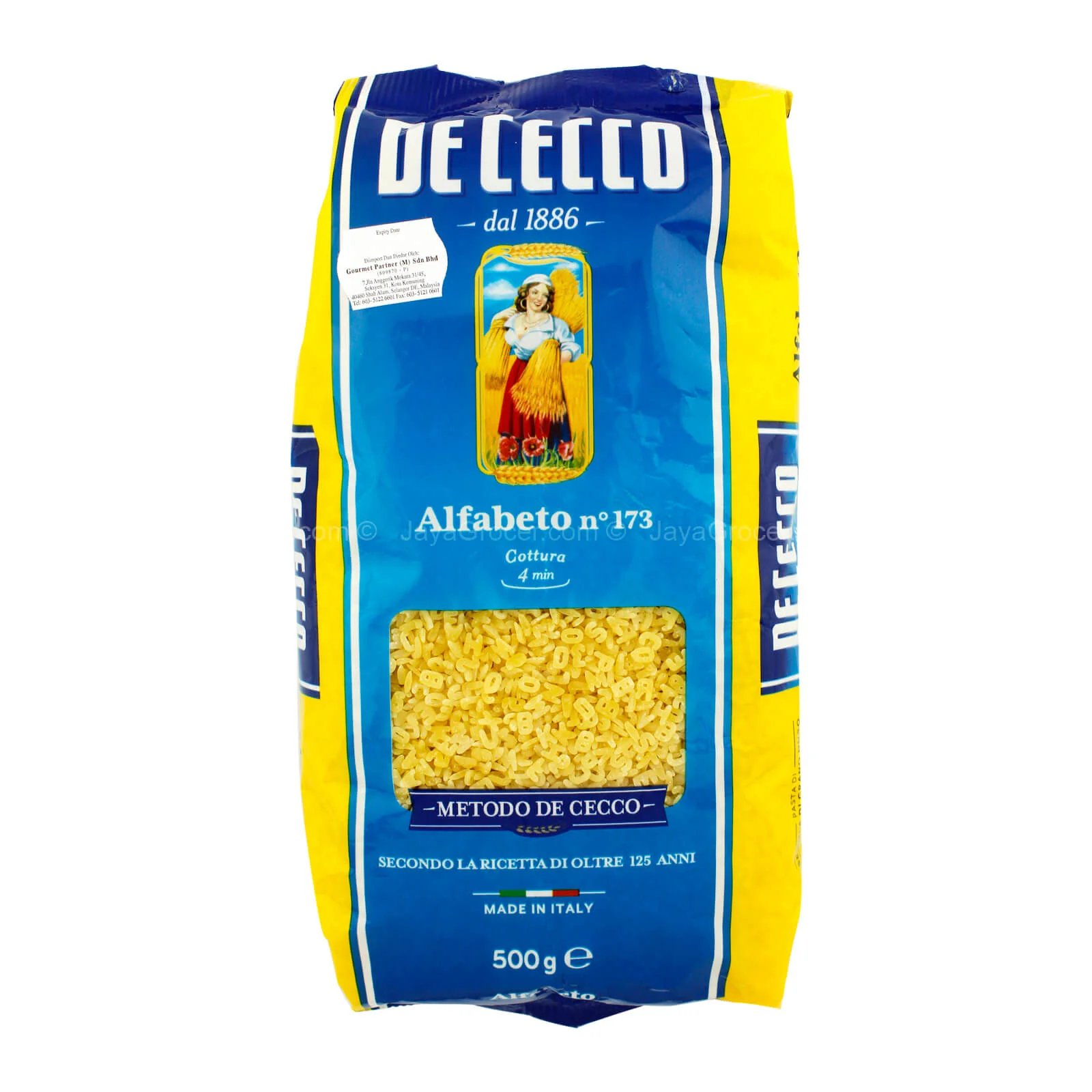 De Cecco Pasta Alfabetto 500g - Image 2