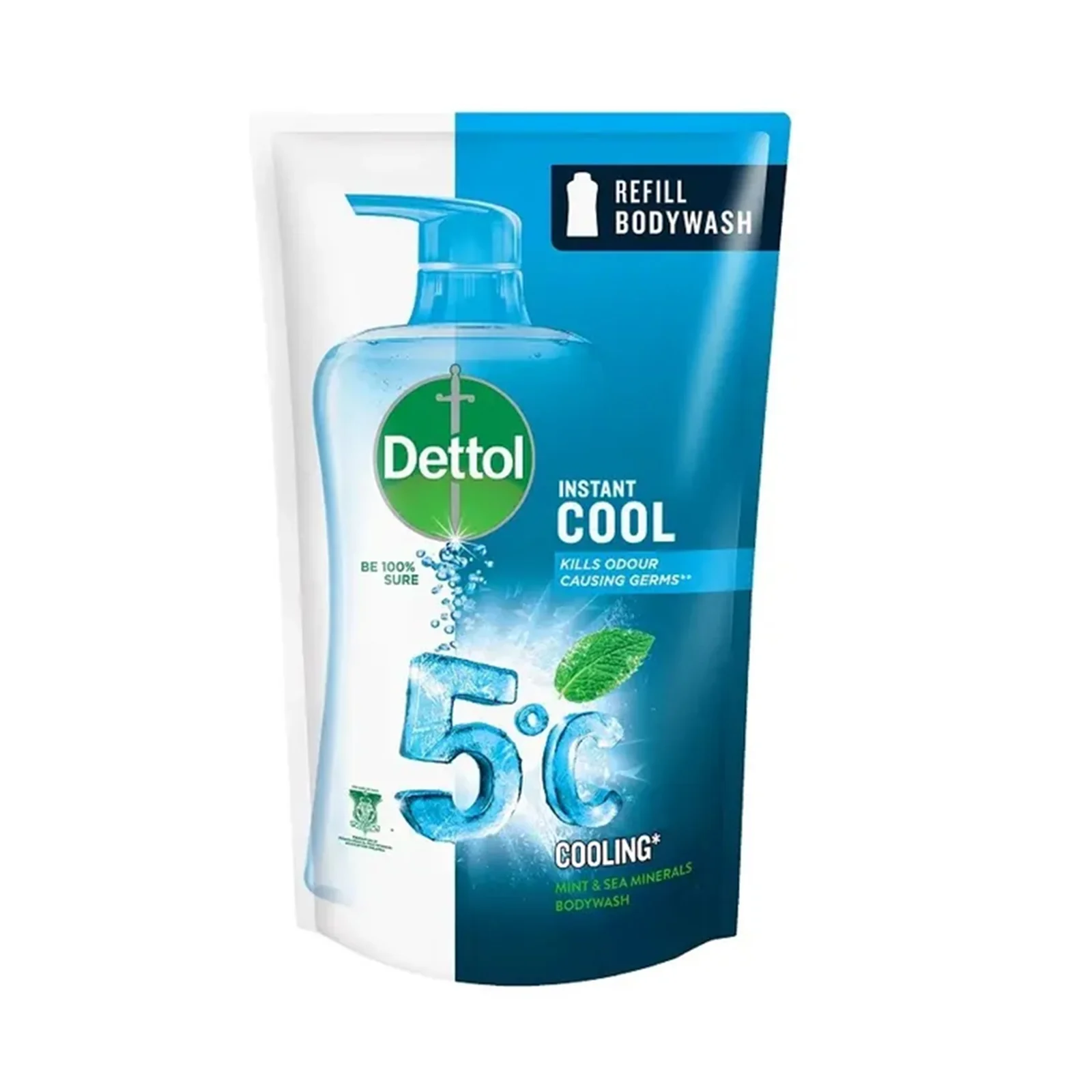 Dettol Cool Body Wash Refill 850g - Image 2