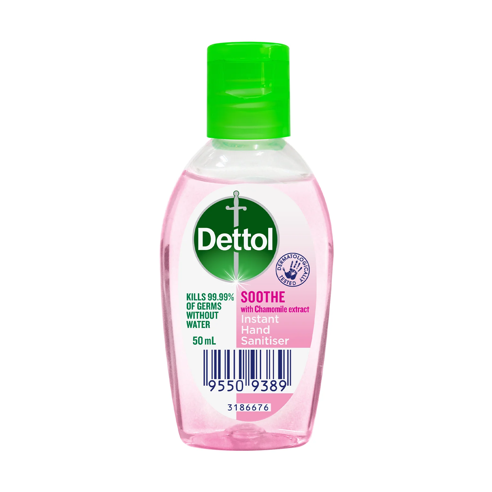 Dettol Hand Sanitiser Soothe 50ml - Image 2