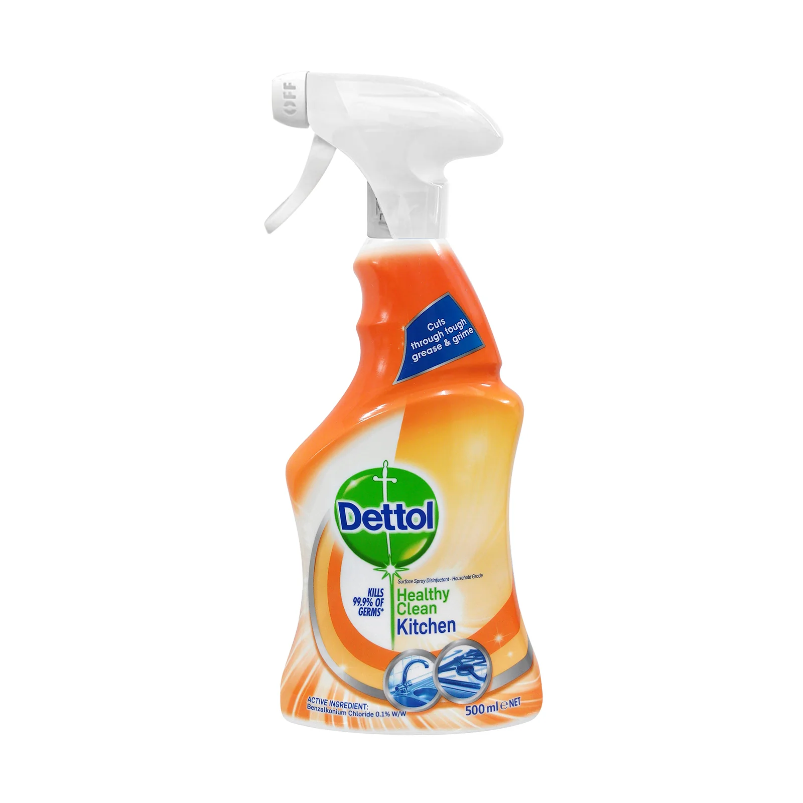 Dettol Multi Purpose Cleaner Trigger Kitchen 500ml - Image 2