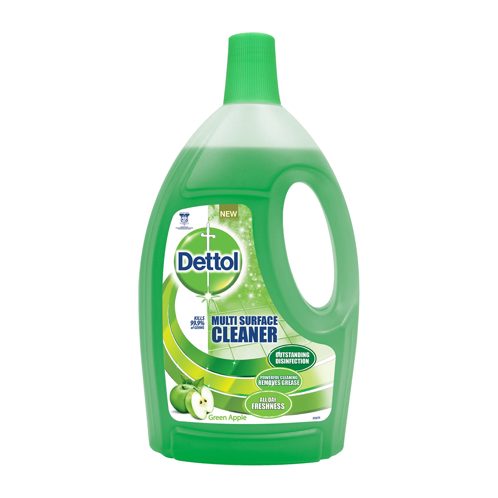 Dettol Multi Action Cleaner Green Apple 2.5L - Image 2