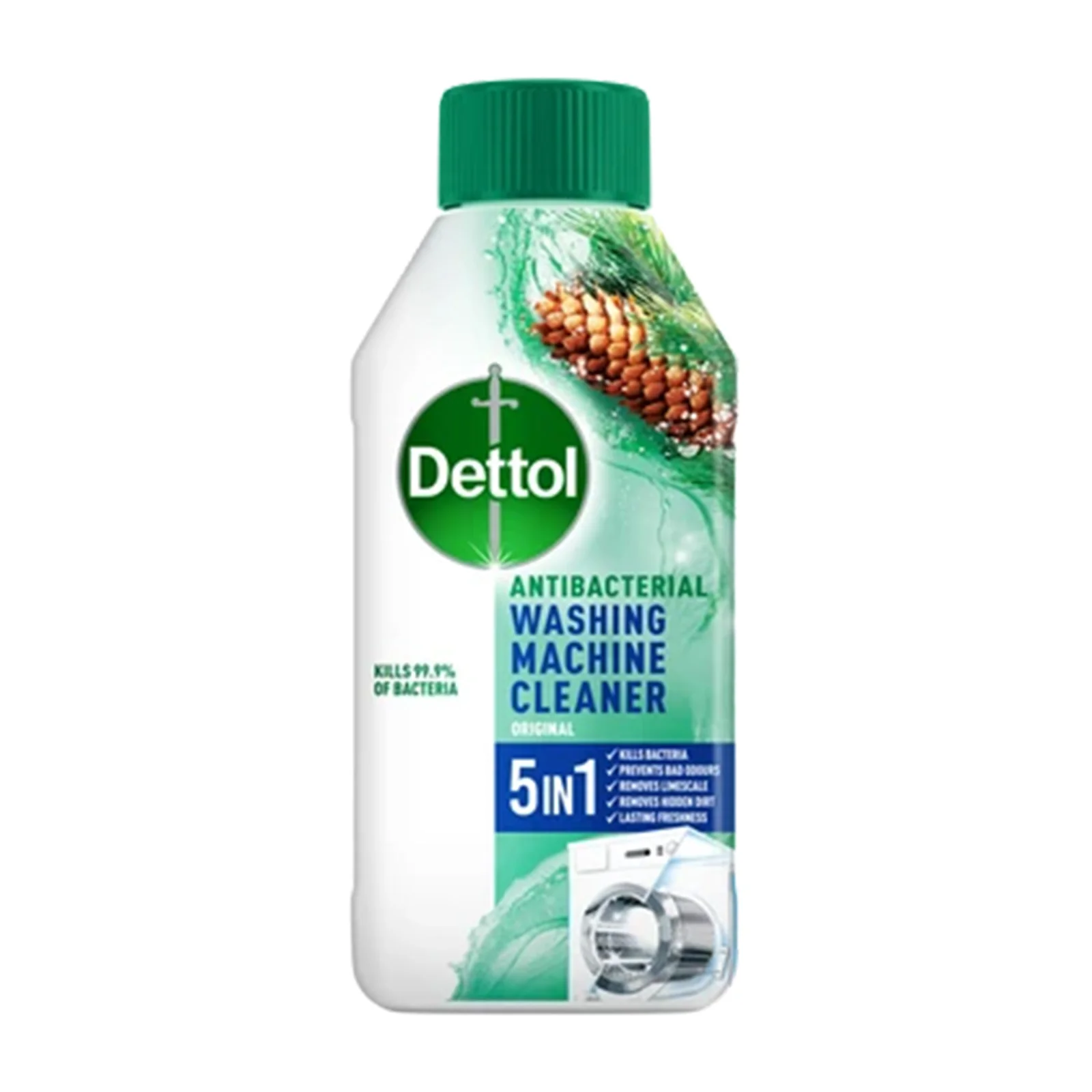 Dettol Antibacterial Washing Machine Cleaner (UK) 250ml - Image 2