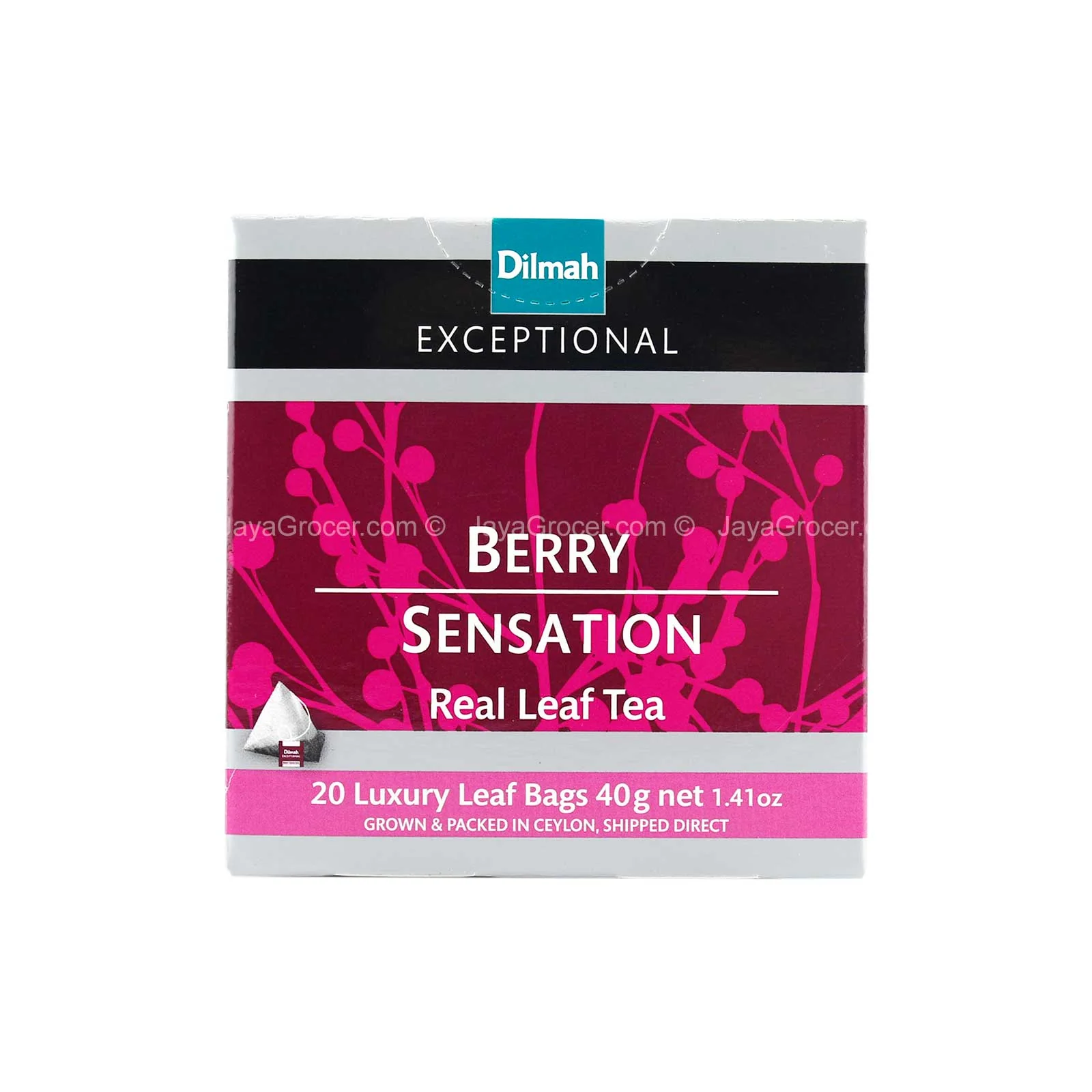 Dilmah Exceptional Ceylon Black Tea with Berry Sensation 2g x 20 - Image 2