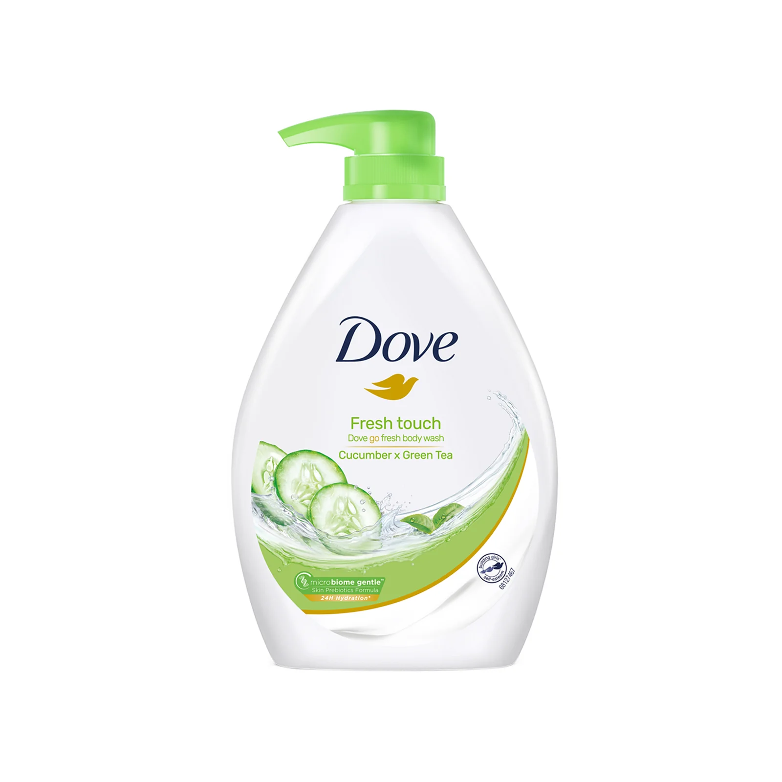 Dove Go Fresh Shower Gel Fresh Touch 1L - Image 2