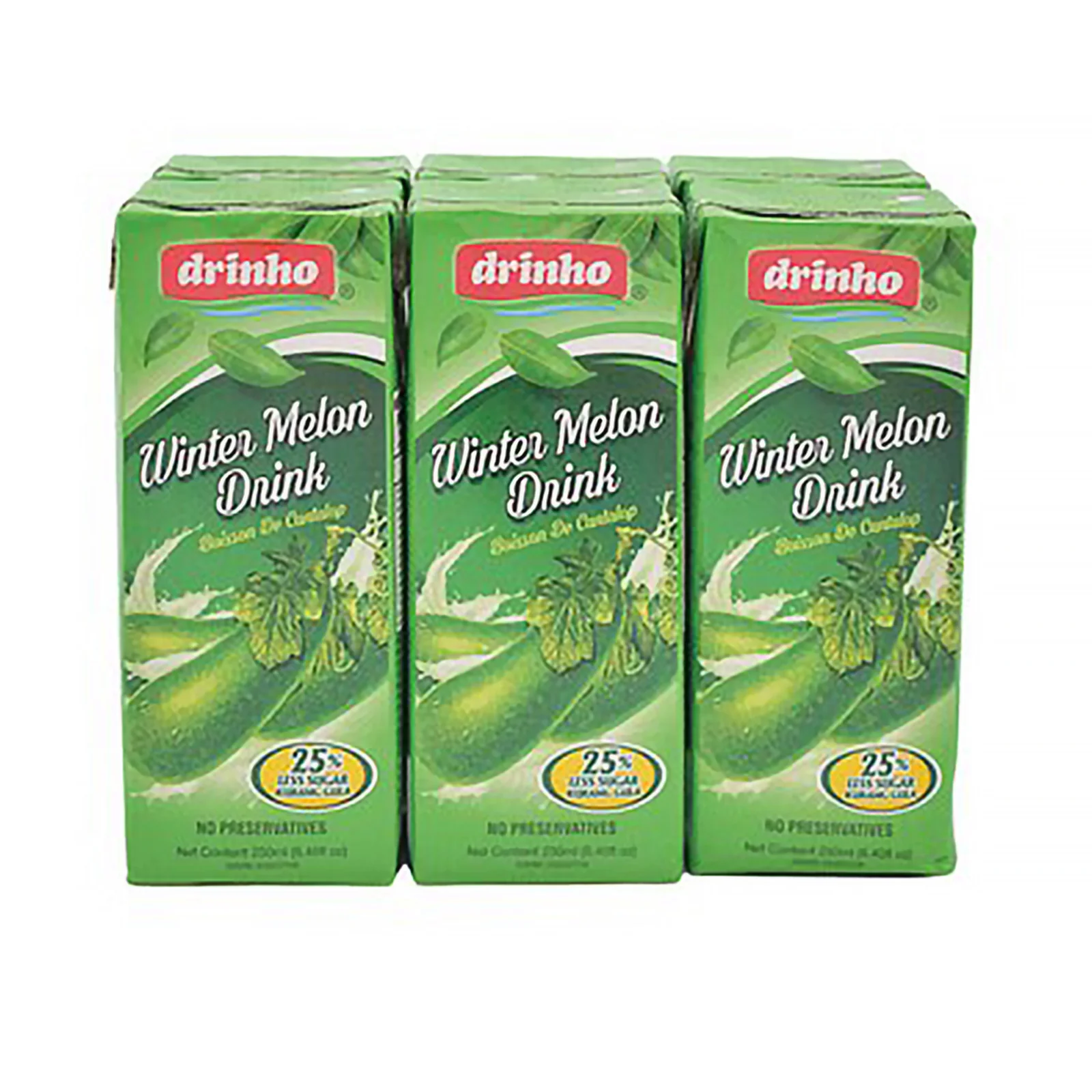 Drinho Winter Melon Drink 250ml x 6 - Image 2