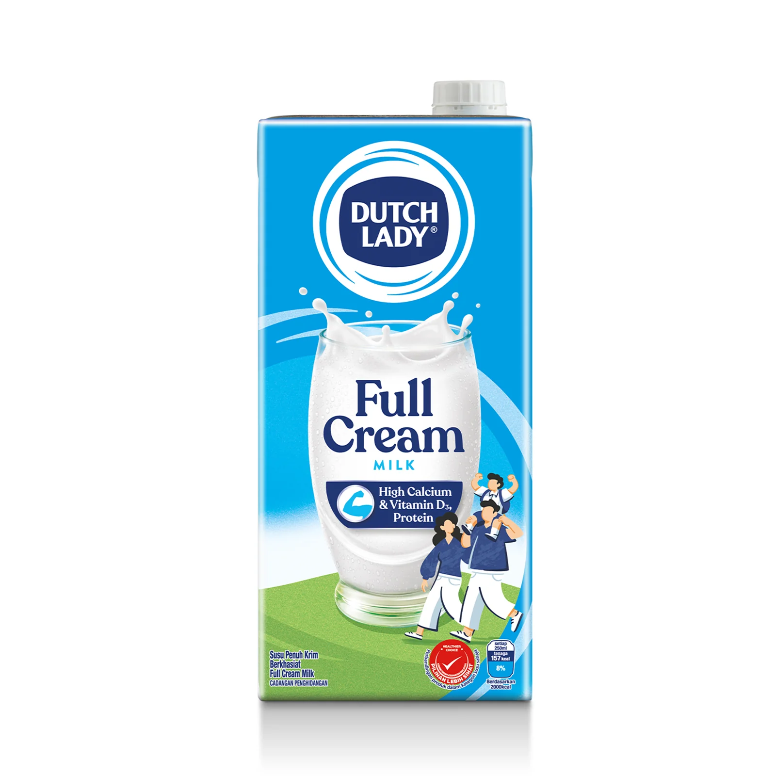 Dutch Lady UHT Full Cream Milk 1L - Image 3