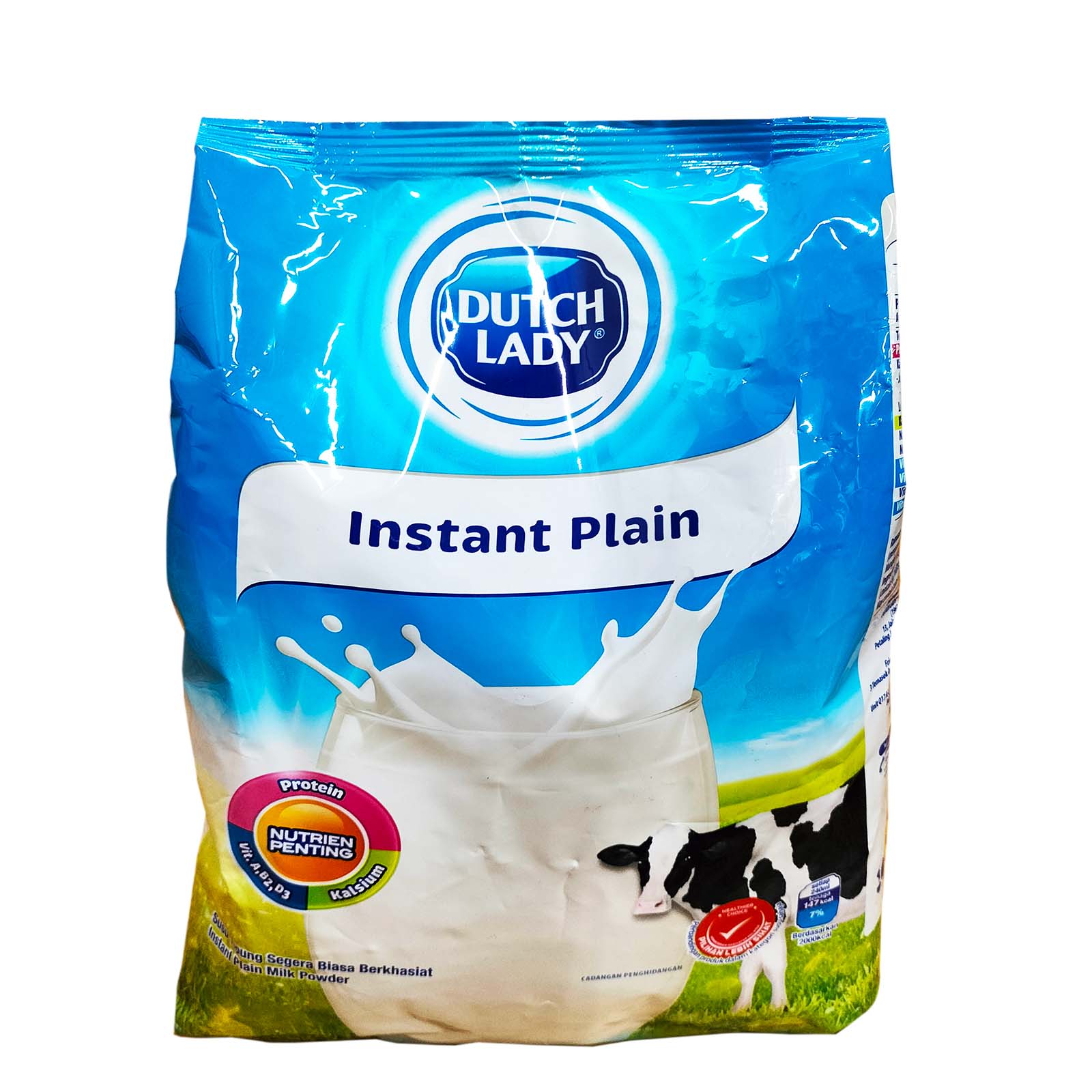 Dutch Lady Instant Plain Milk Powder 900g - Image 2